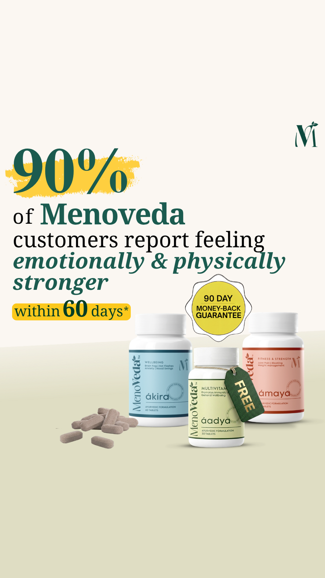 Menoveda Facebook ad