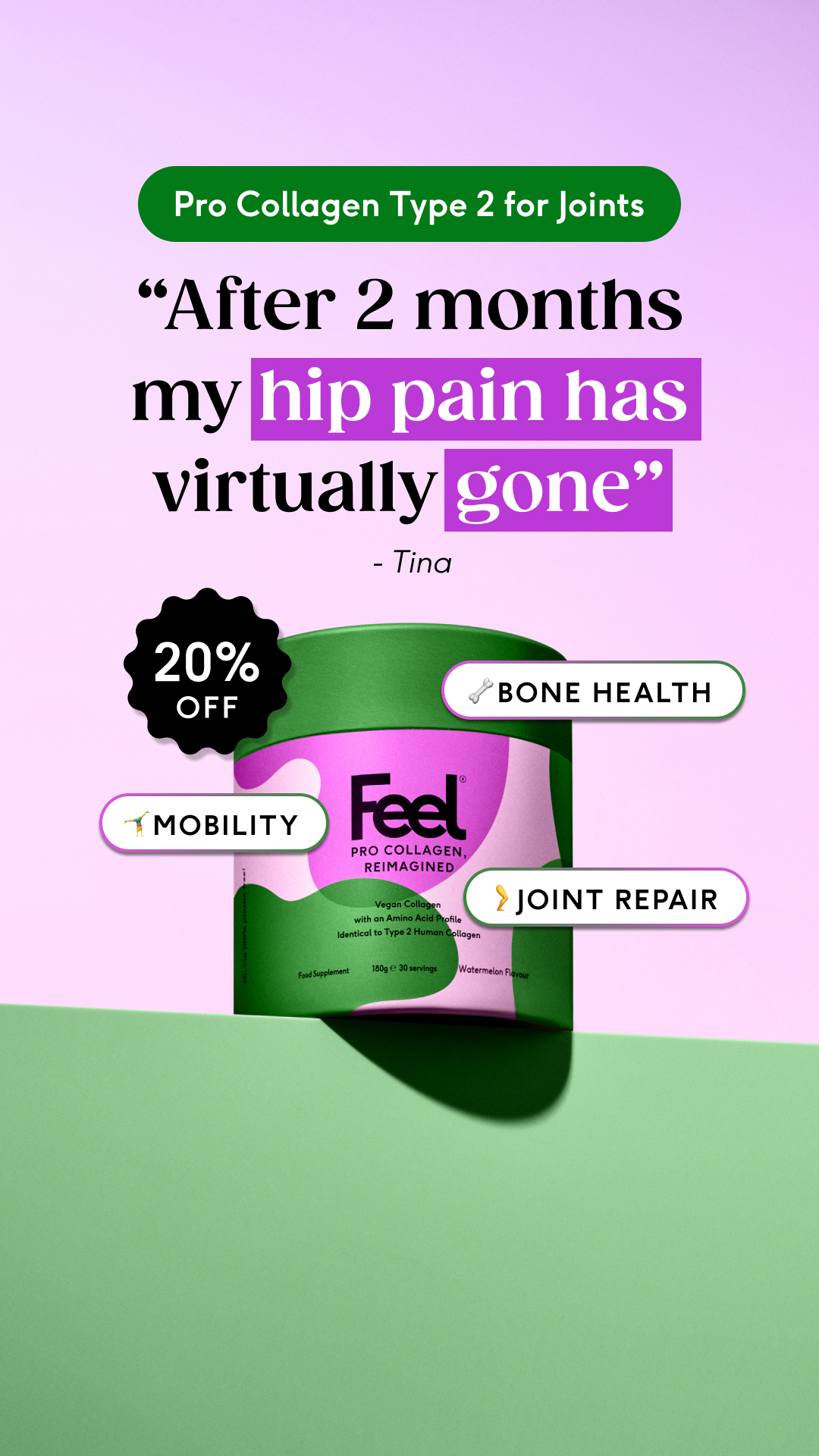 Feel Facebook ad