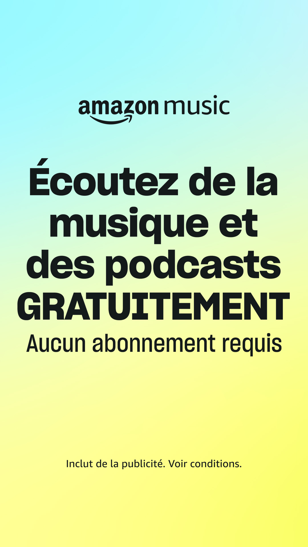 Amazon Music Facebook ad