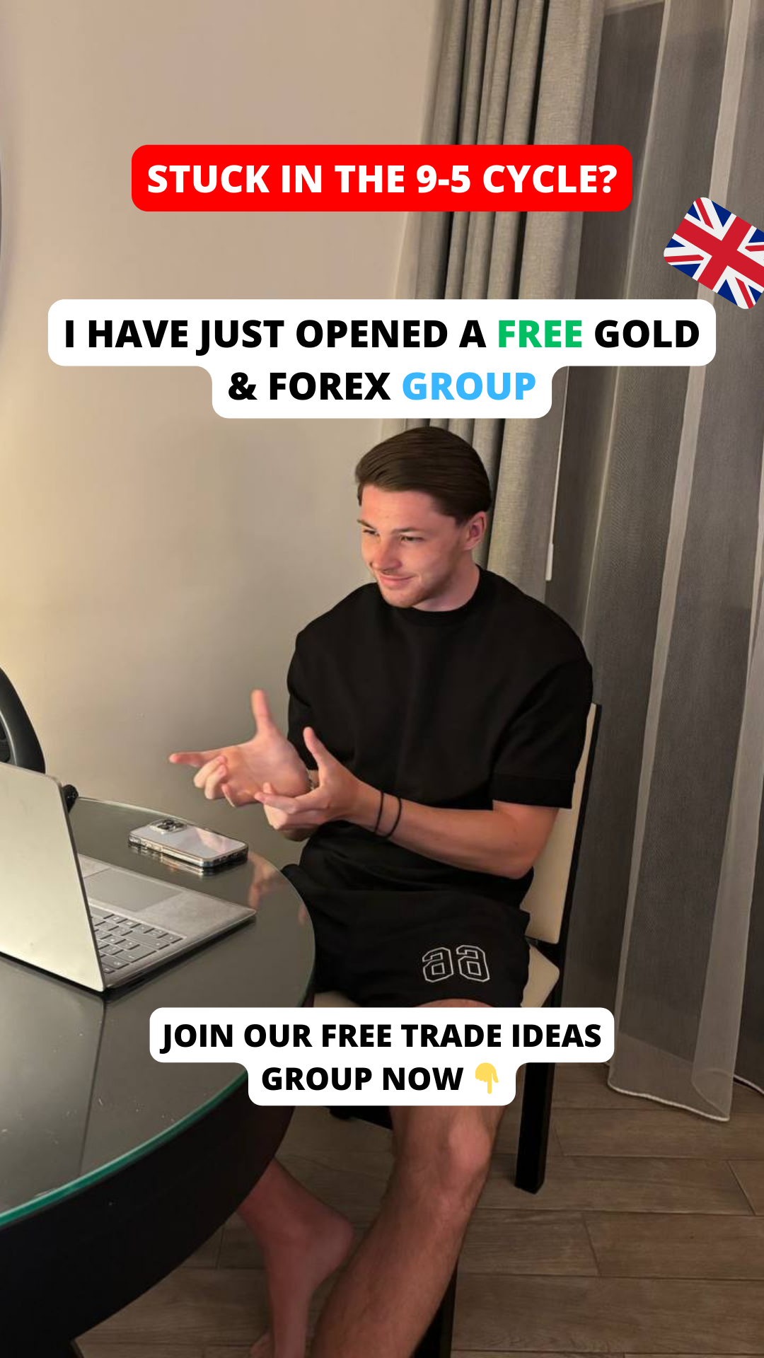MichaelFx Trading Community Facebook ad: Join Now!