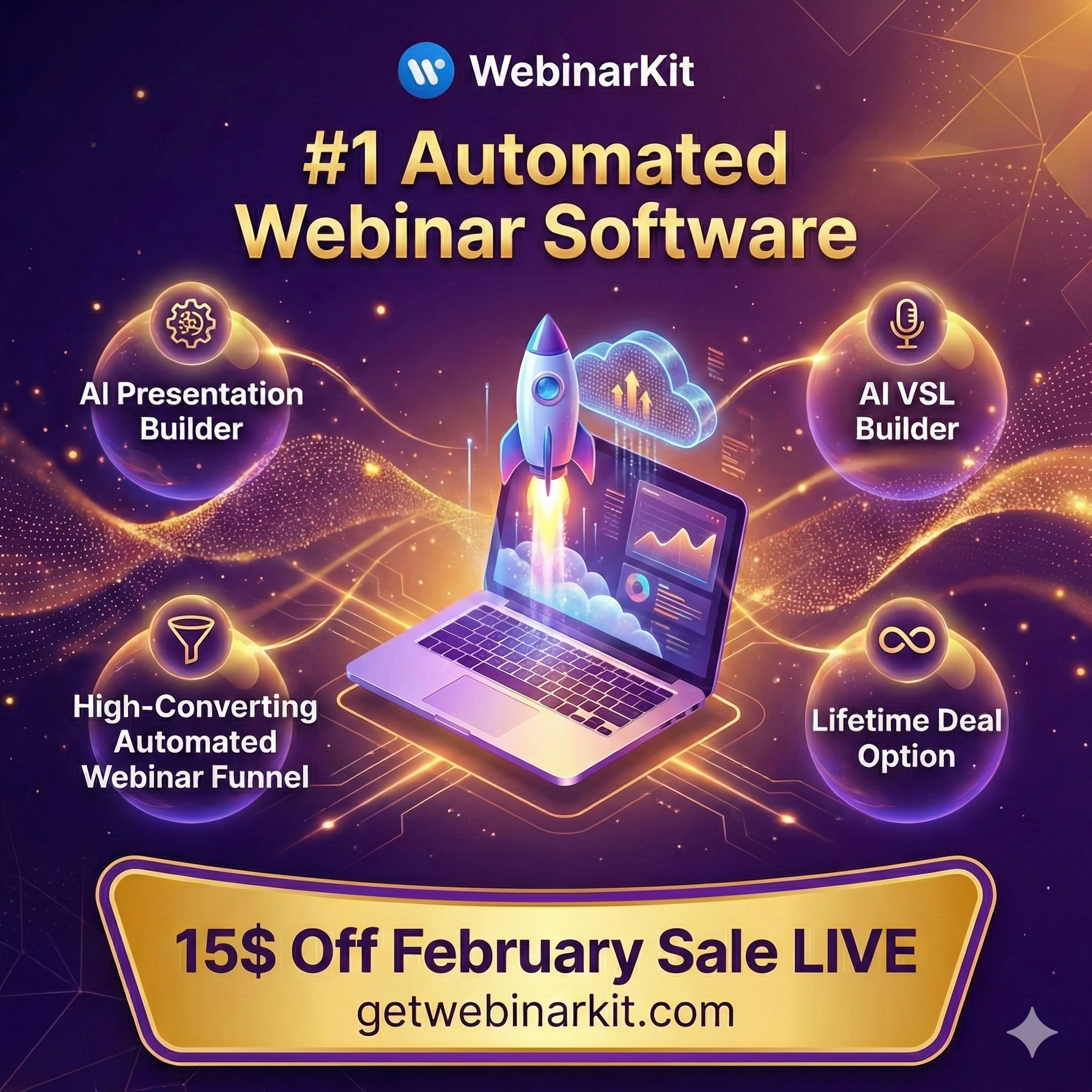WebinarKit Facebook ad