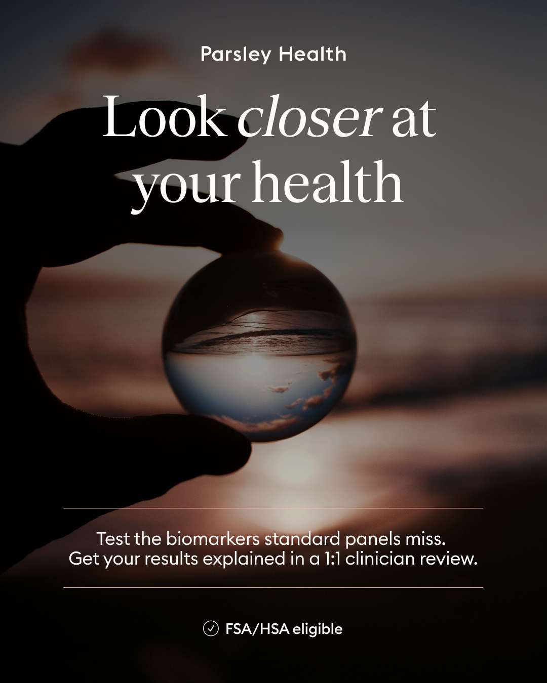Parsley Health - Root Cause Medicine Facebook ad