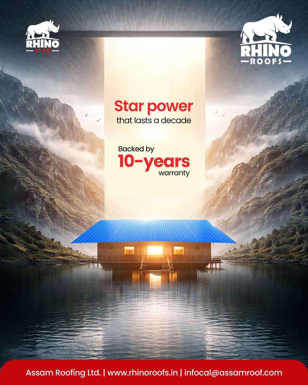 Rhino Roofs Facebook ad: Trusted since 1972