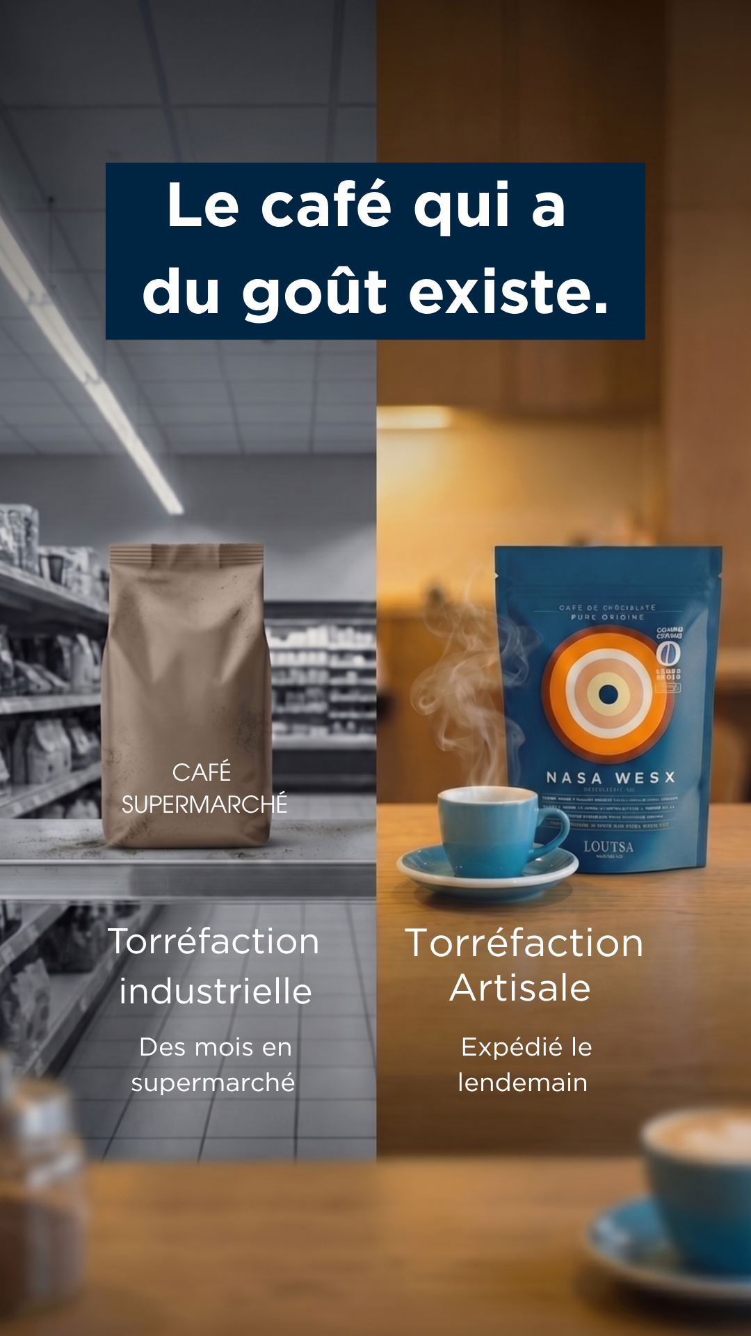 Loutsa Torréfacteur Facebook ad