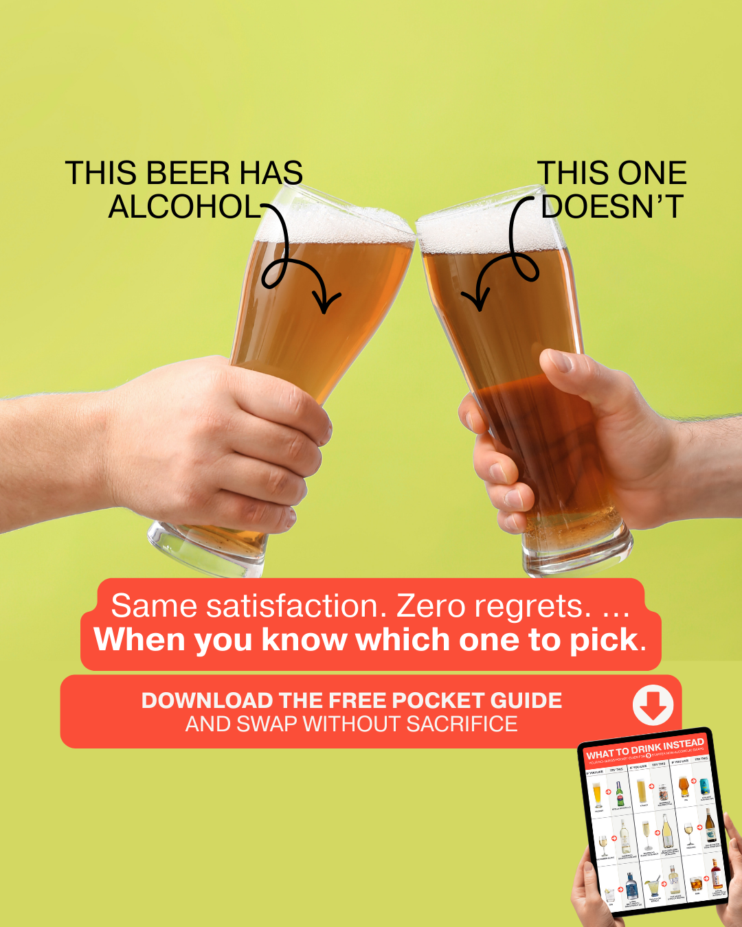 Everyday Monk Facebook ad: Stop wasting money on bad NA drinks