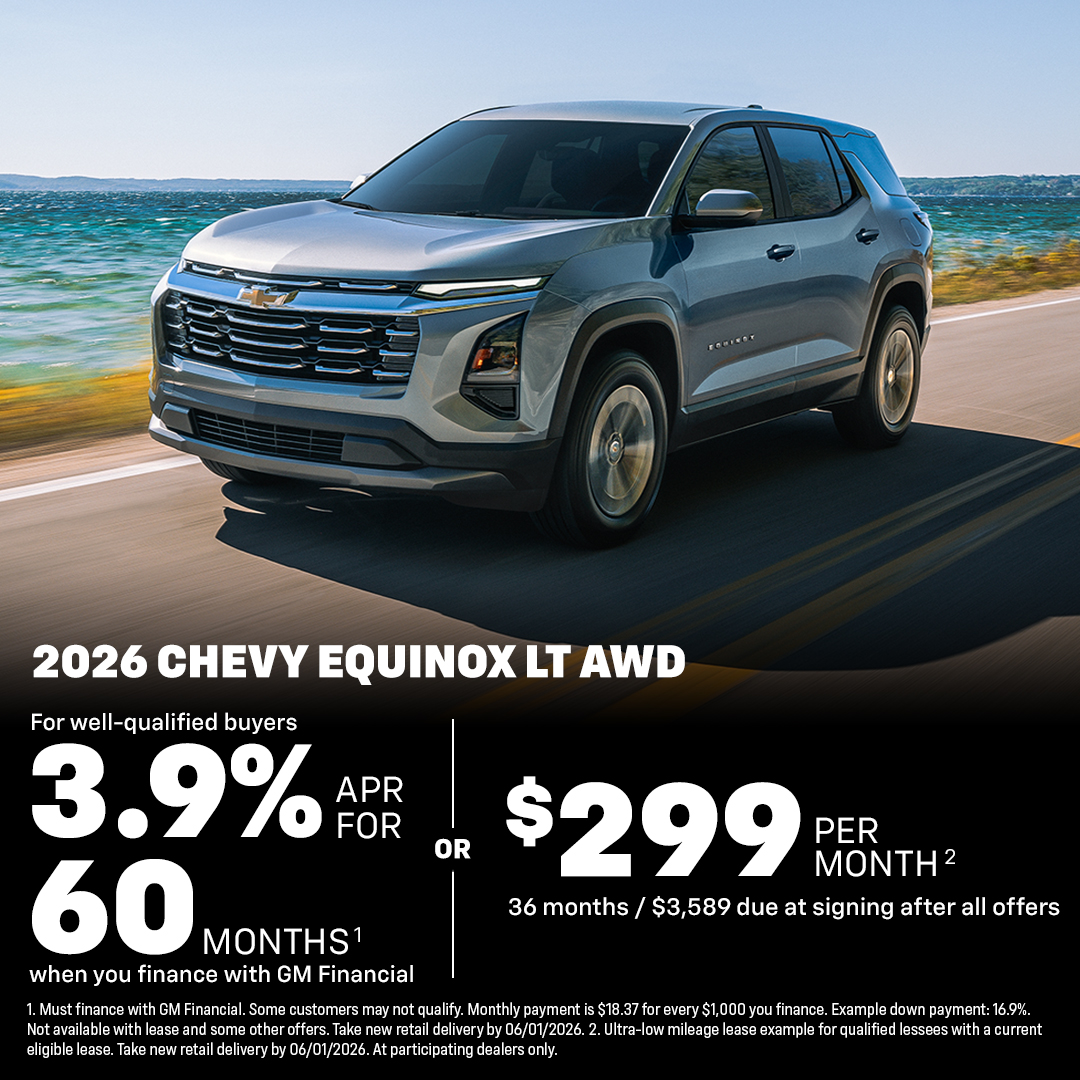 Local Chevy Dealers Facebook ad: Summer is the season for amazing road trips!