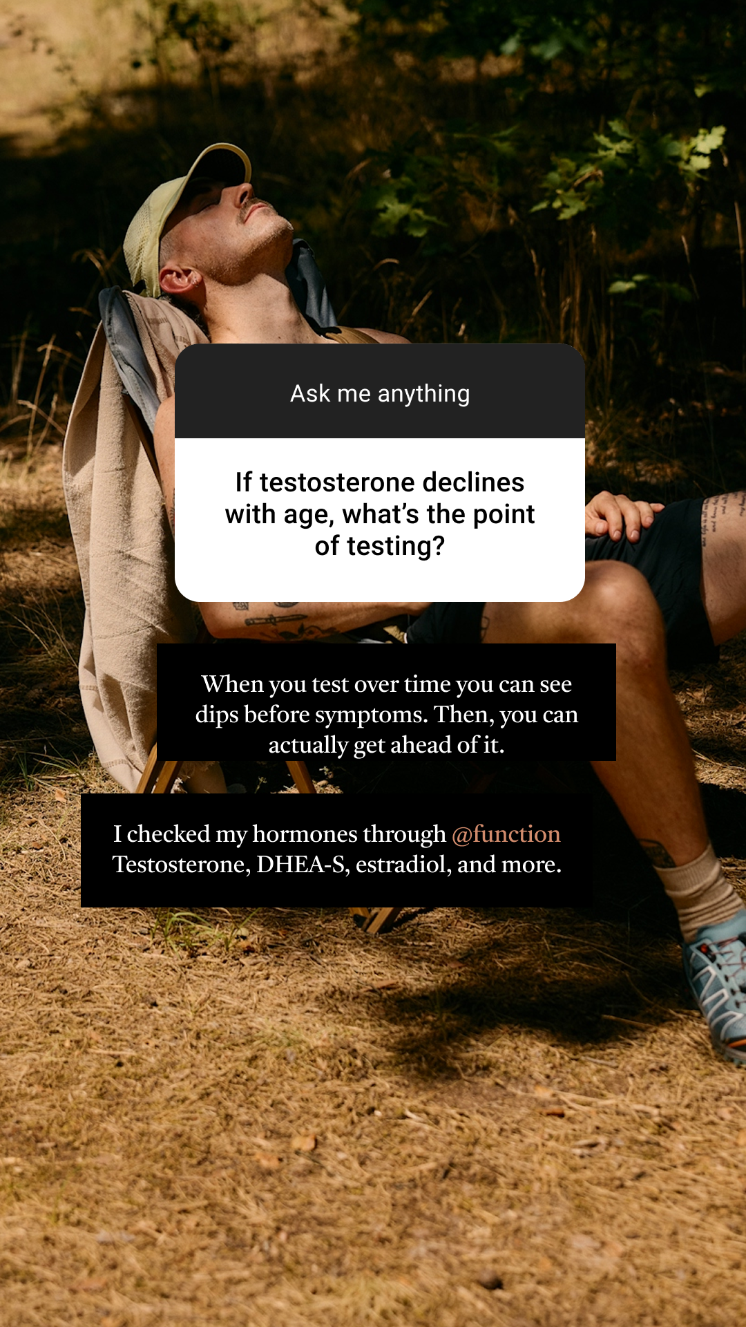 Function Health Facebook ad