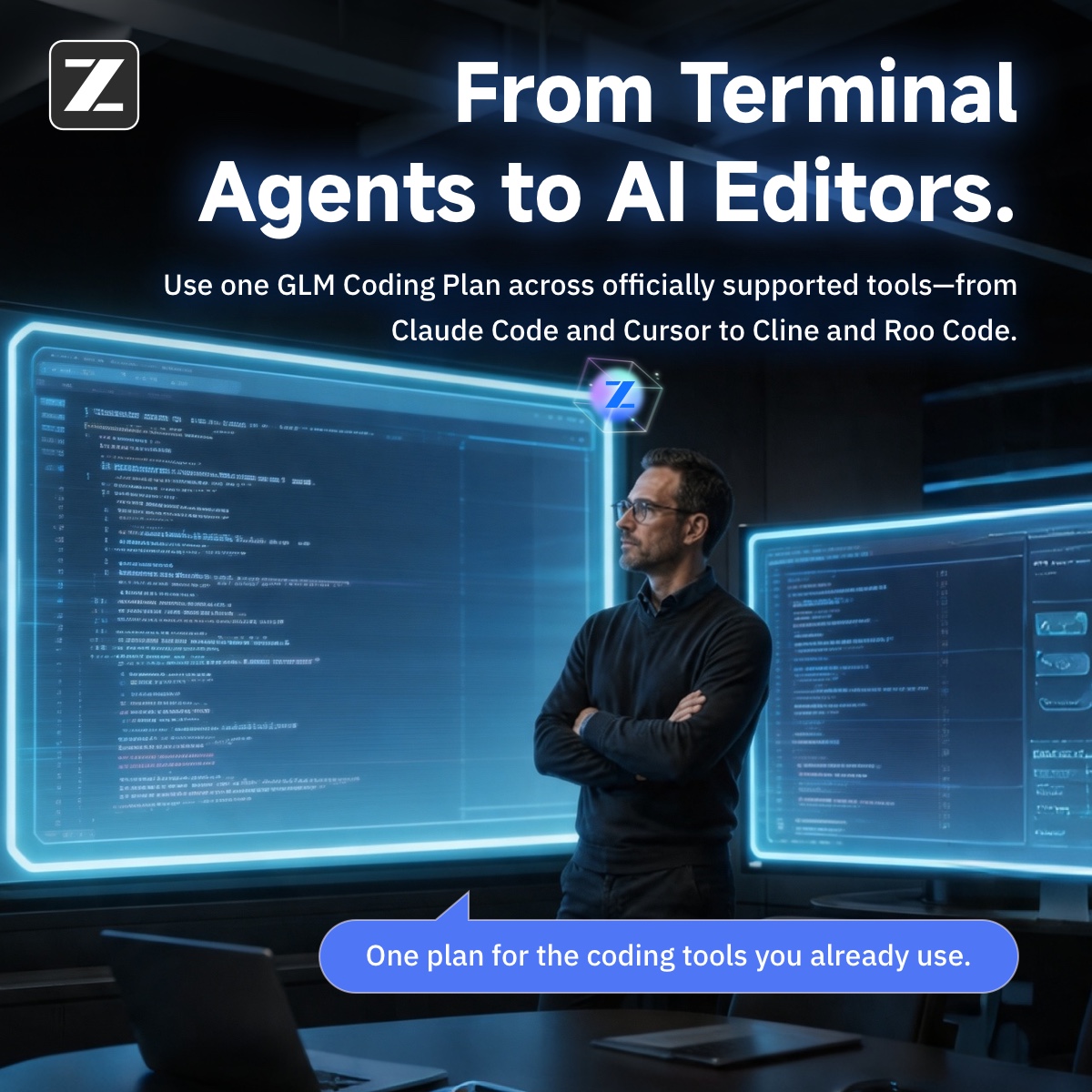 Z.ai Facebook ad from Aug 13, 2026