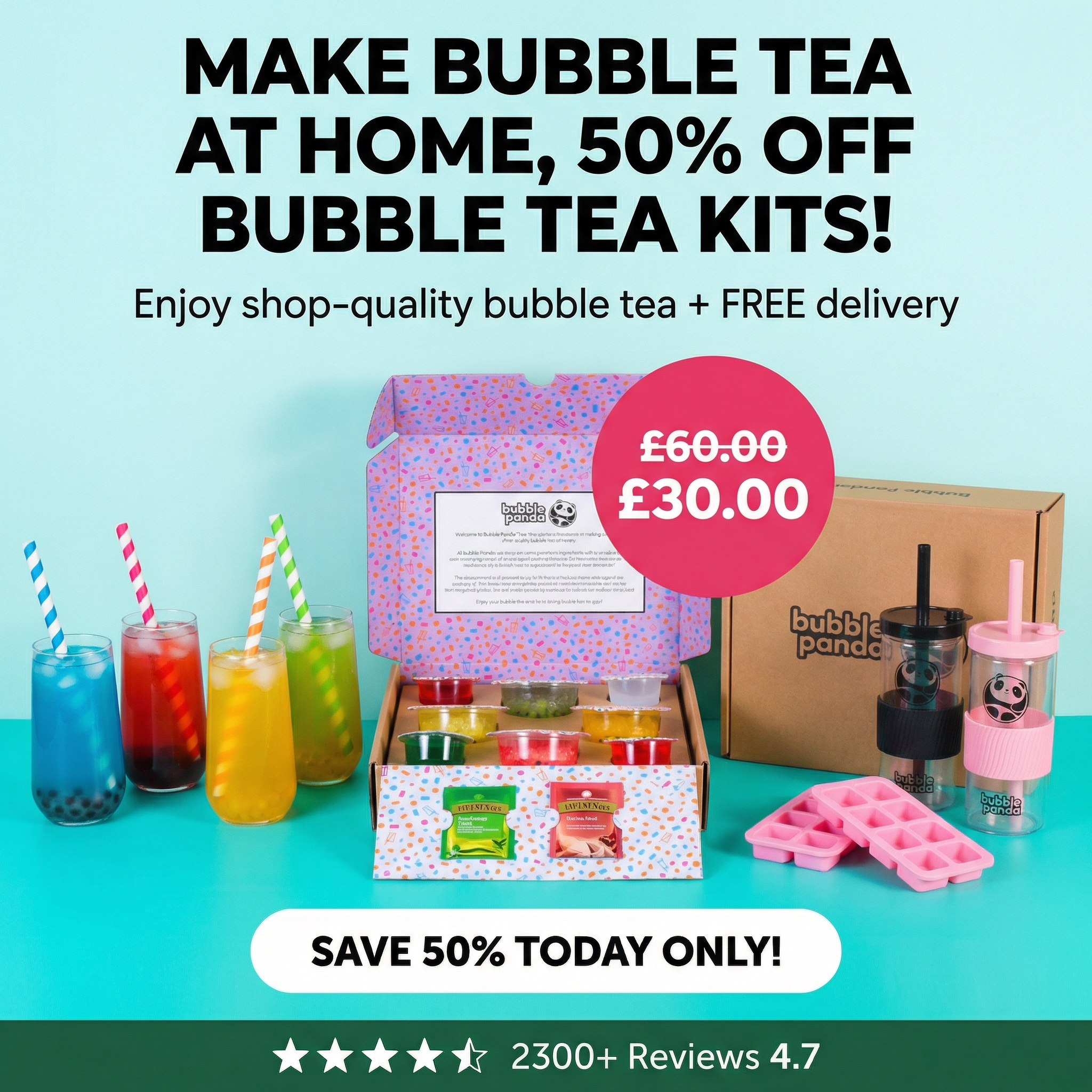 Bubble Panda Facebook ad