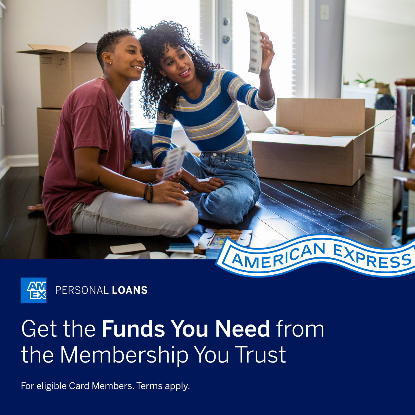 American Express Facebook ad