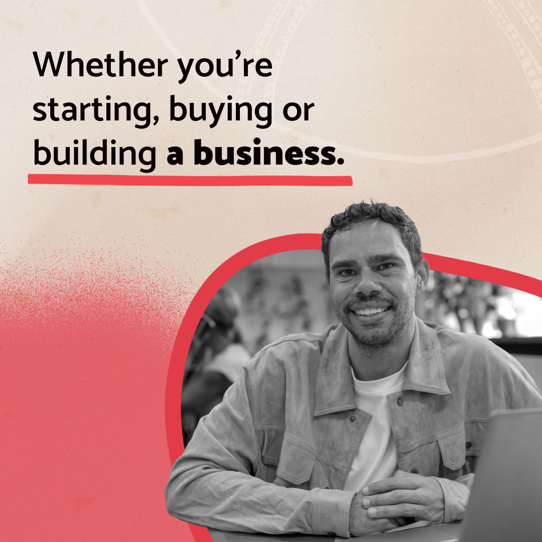 Indigenous Business Australia Facebook ad: Got a business idea?
