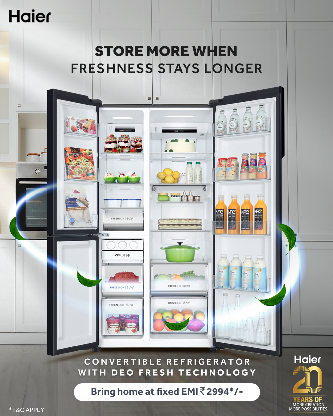 Haier Facebook ad