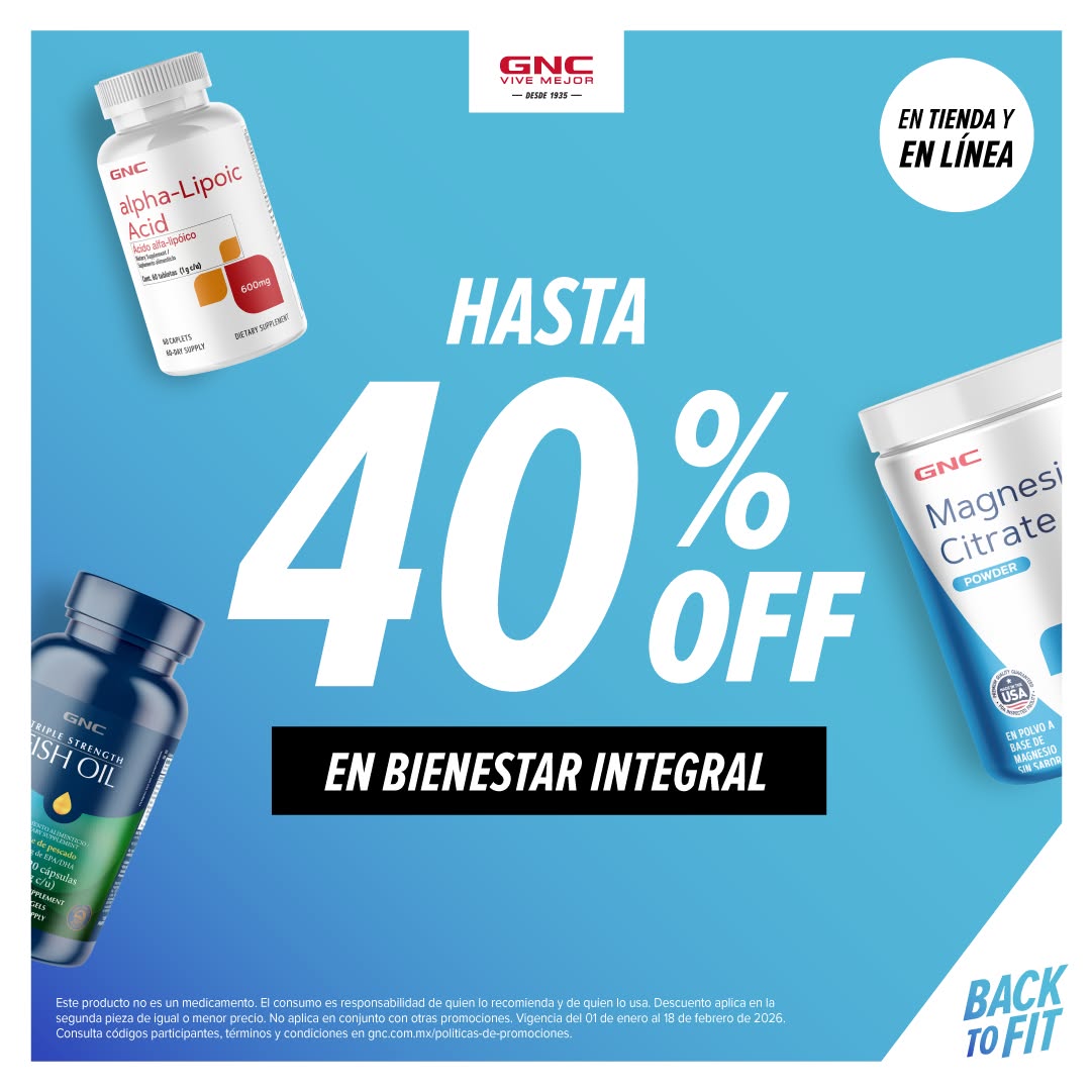 GNC México Facebook ad