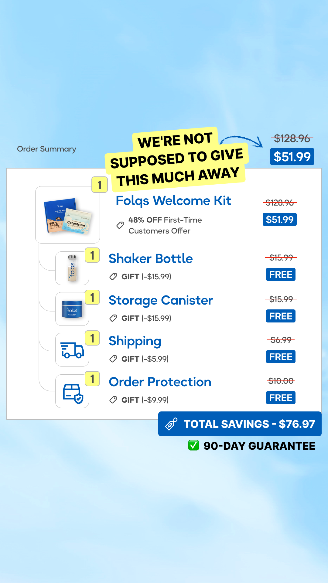 Folqs Facebook ad