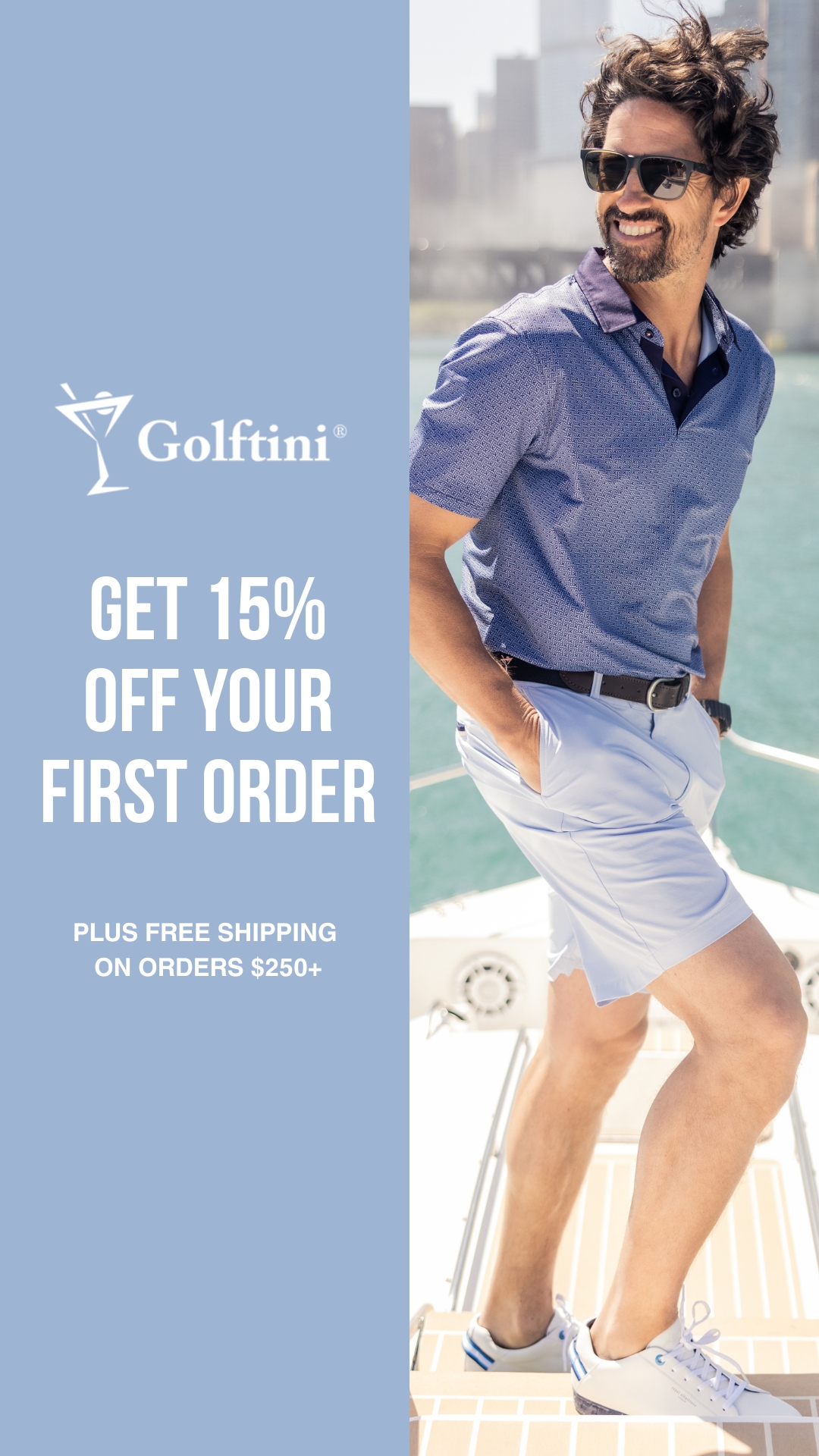 Golftini Facebook ad