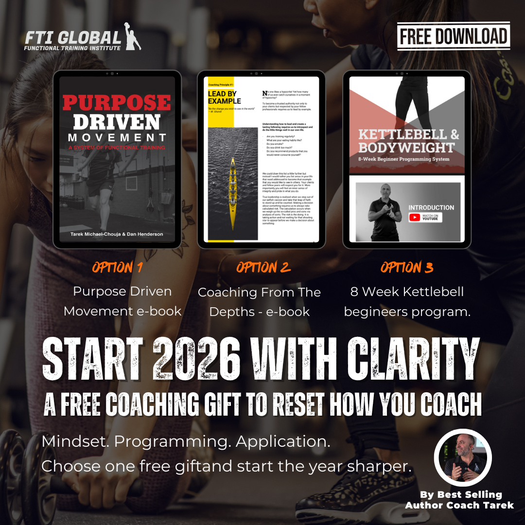 Functional Training Institute Facebook ad: Get One of Our Most Trusted Coaching Tools FREE
