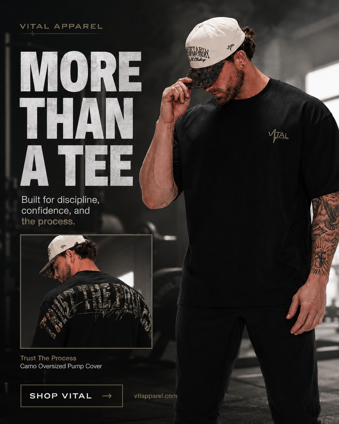 Vital Apparel Facebook ad