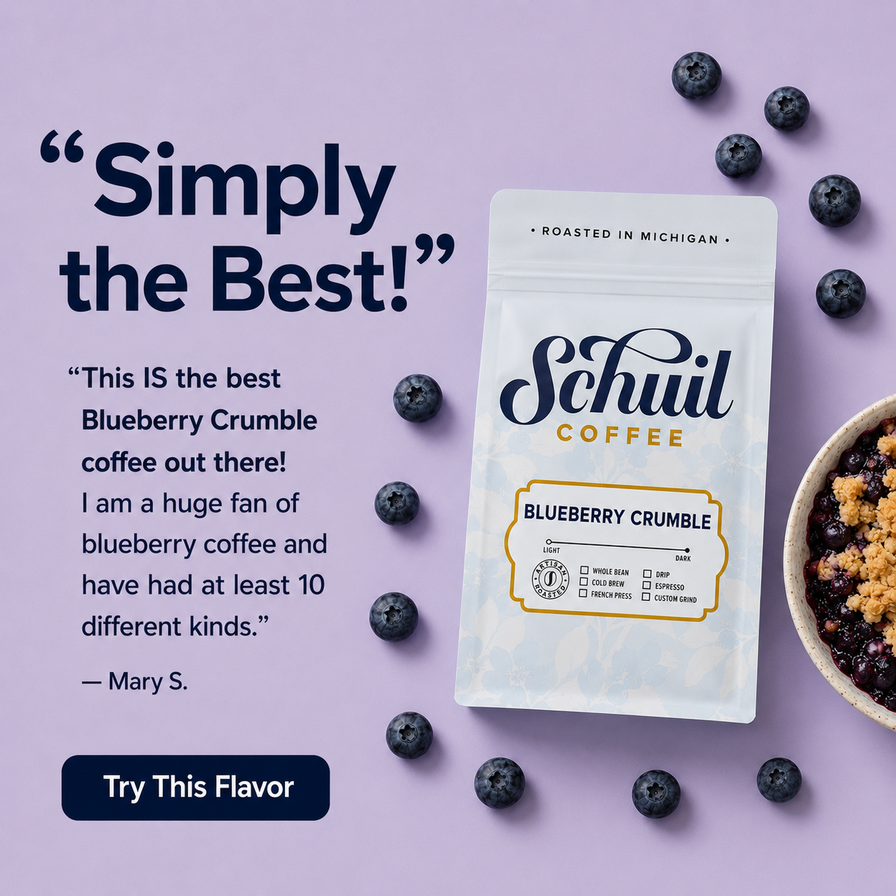 Schuil Coffee & Tea Facebook ad