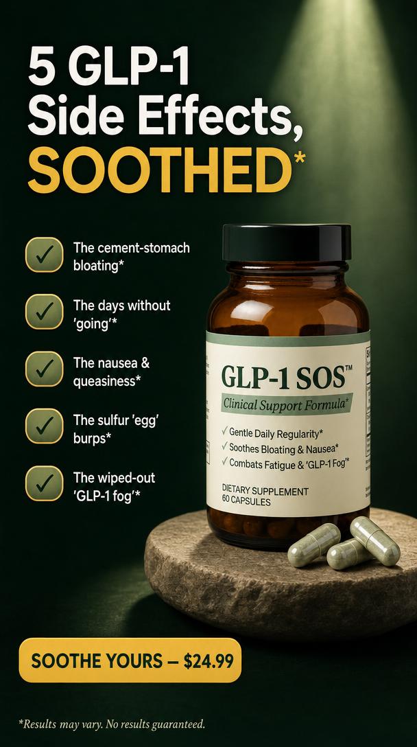 GLP-1 SOS Supplements Facebook ad