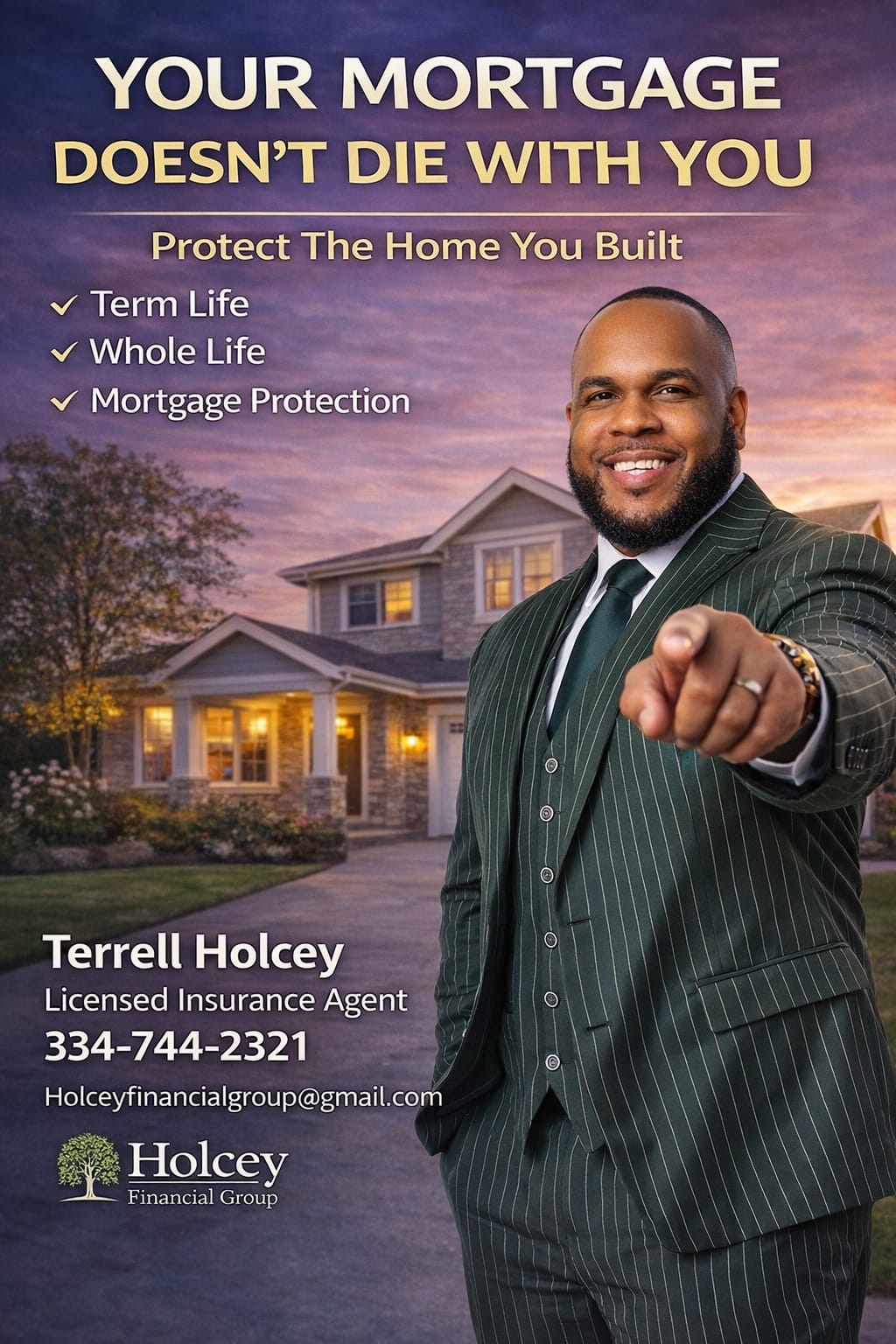 Terrell Holcey - Holcey Financial Group Facebook ad