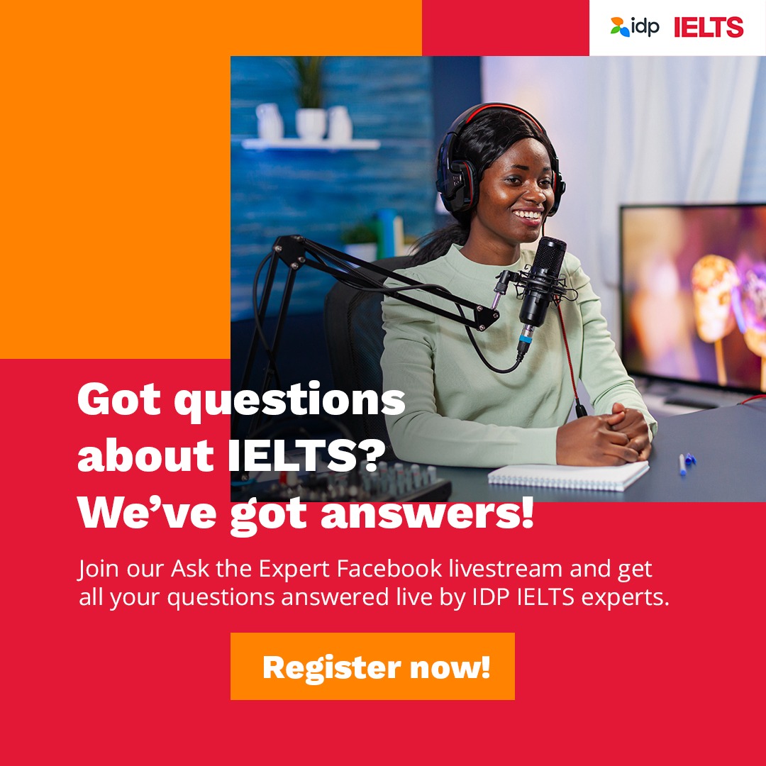IELTS by IDP Nigeria Facebook ad