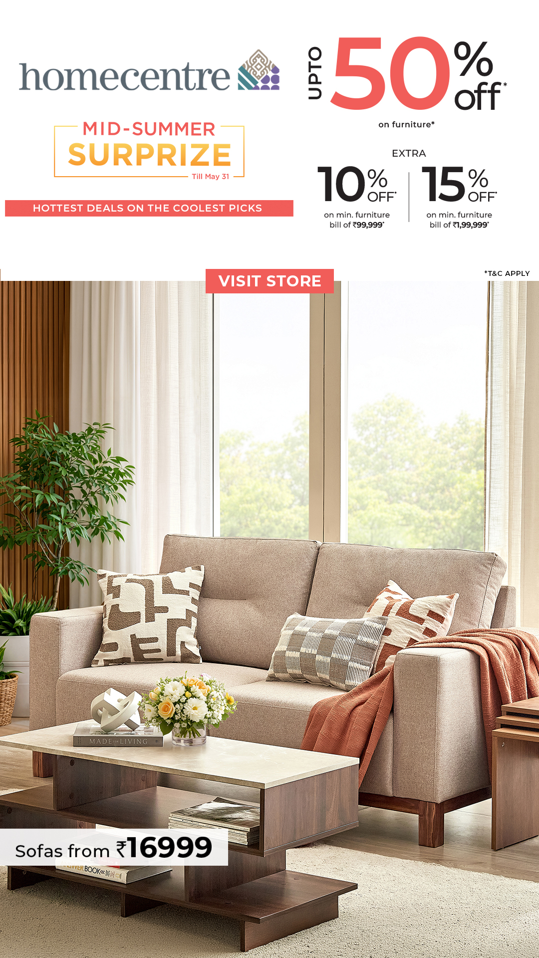 Home Centre India Facebook ad