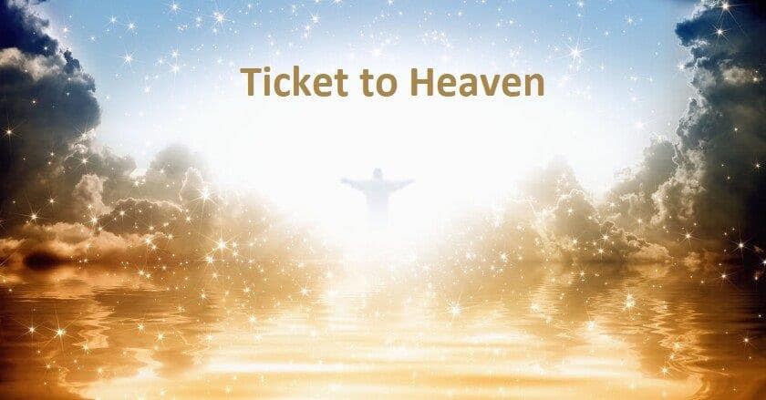 Ticket to Heaven Facebook ad: Ticket to Heaven in 20 Seconds