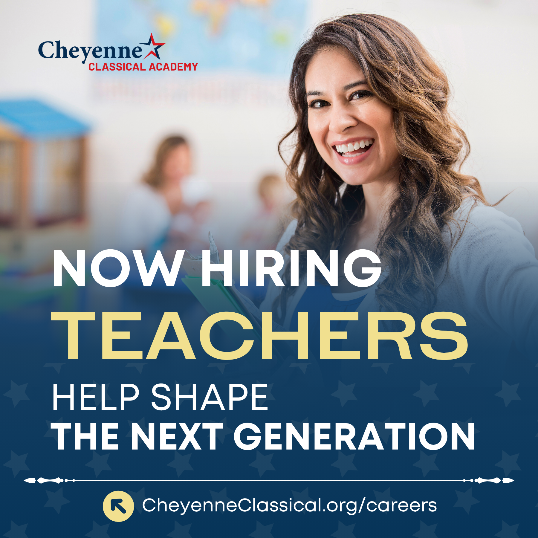 Cheyenne Classical Academy Facebook ad: We’re hiring at Cheyenne Classical Academy!