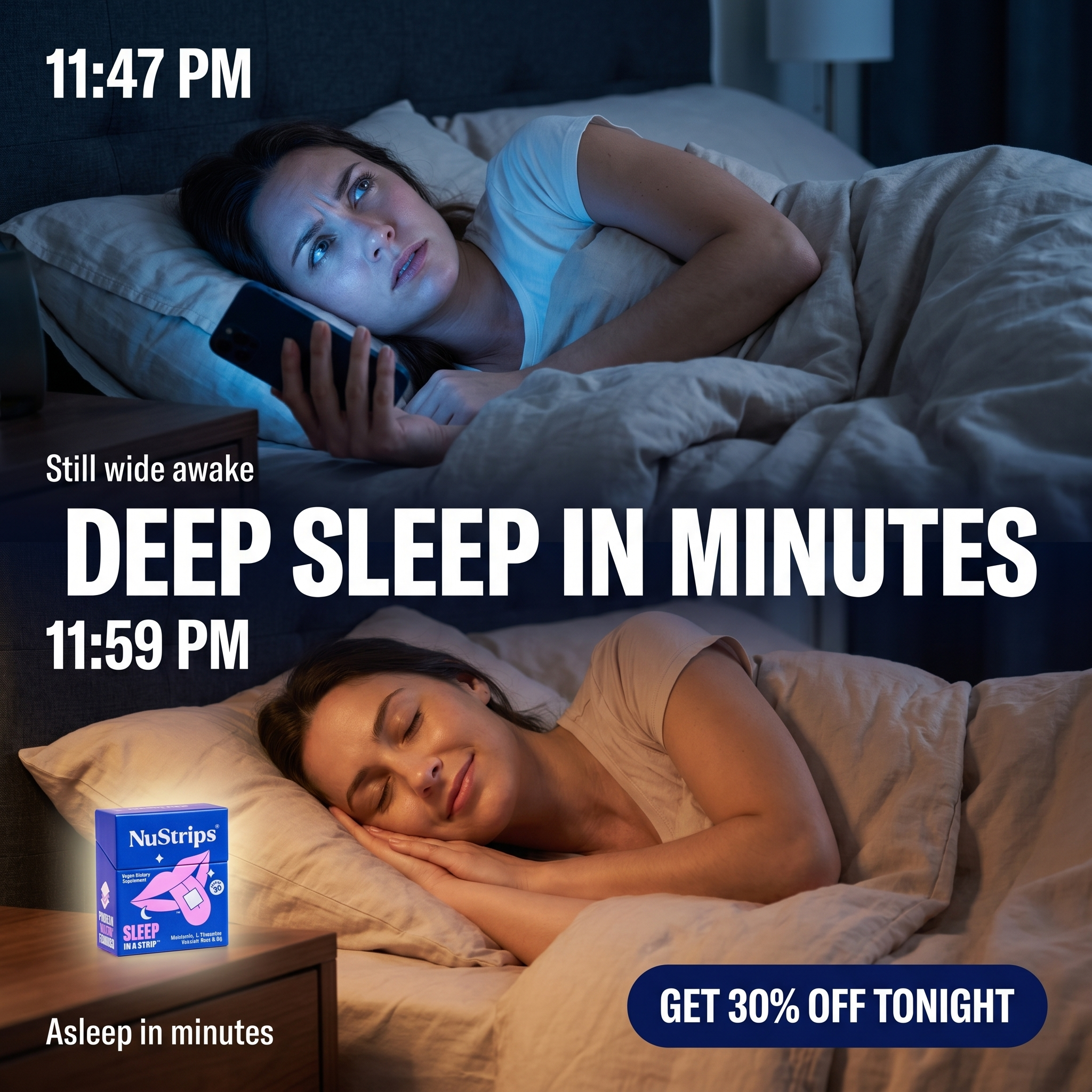NuStrips Facebook ad