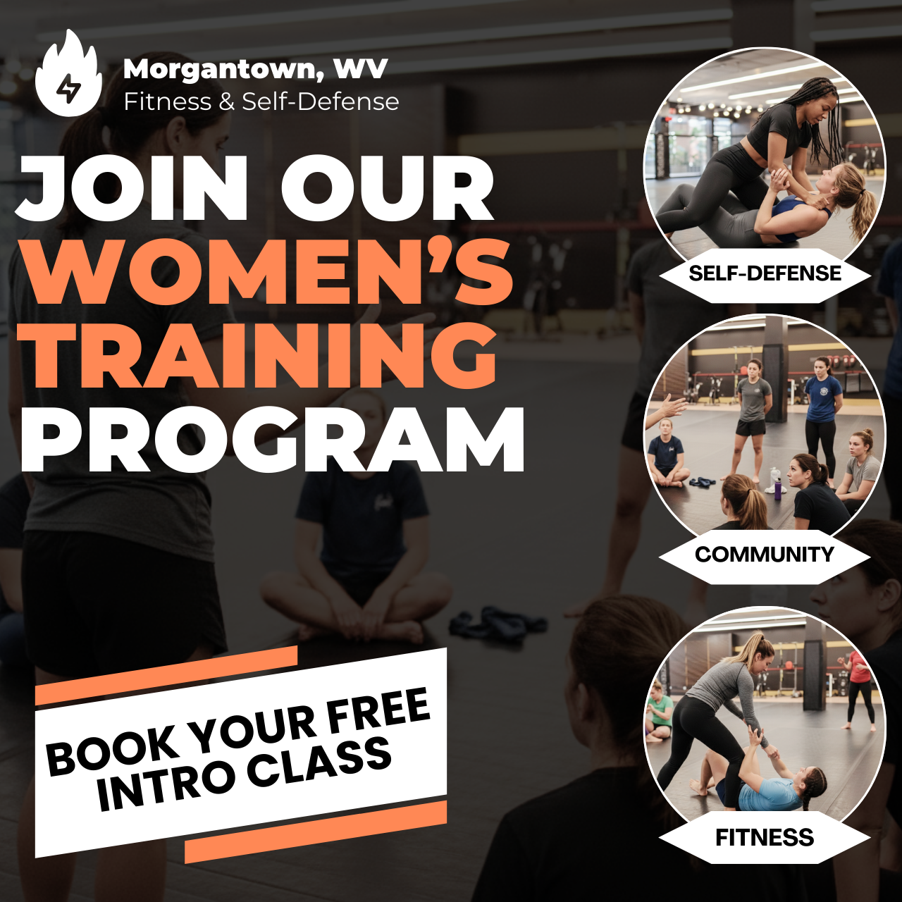 Black Cat Mixed Martial Arts and Self Defense Facebook ad