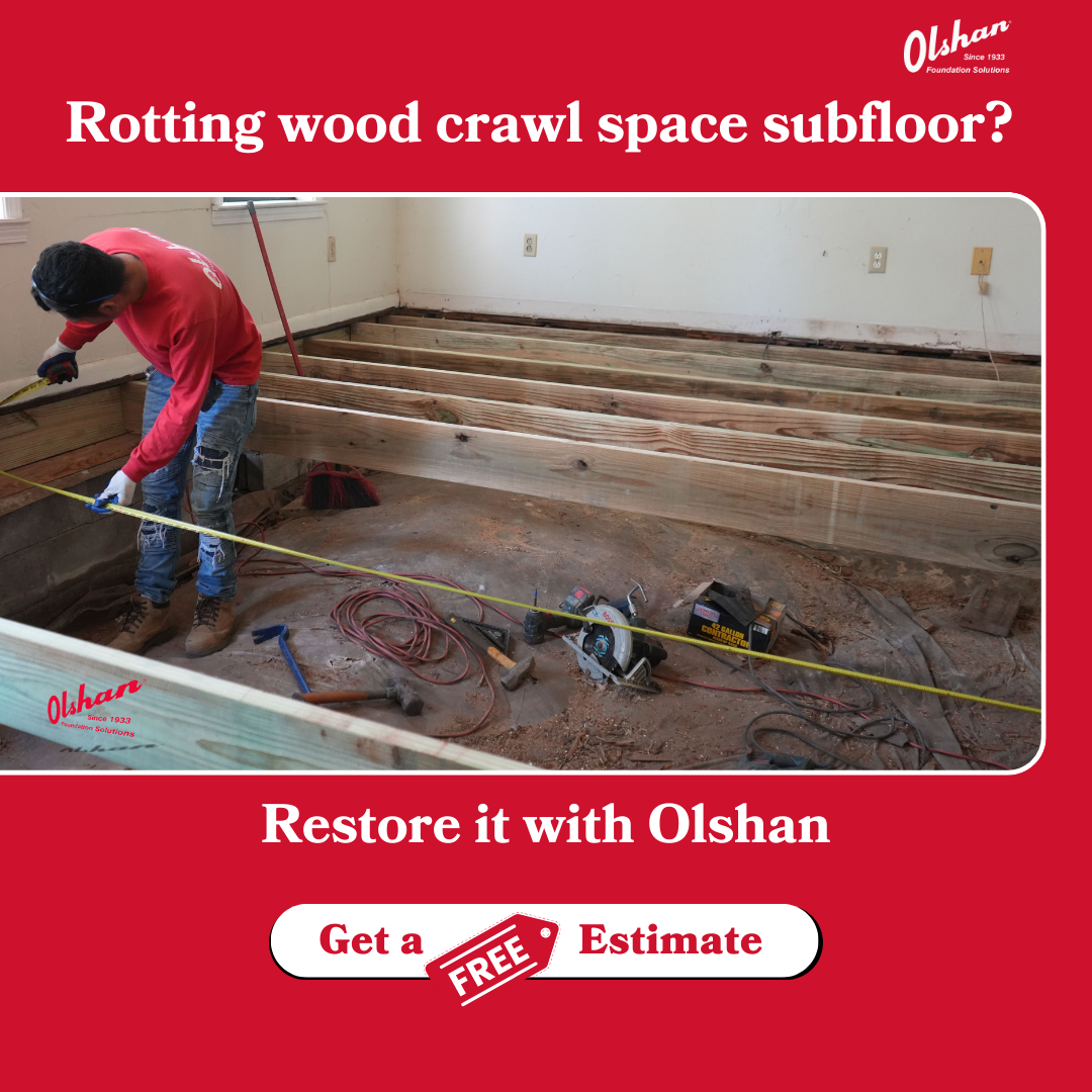 Olshan Foundation Repair Facebook ad