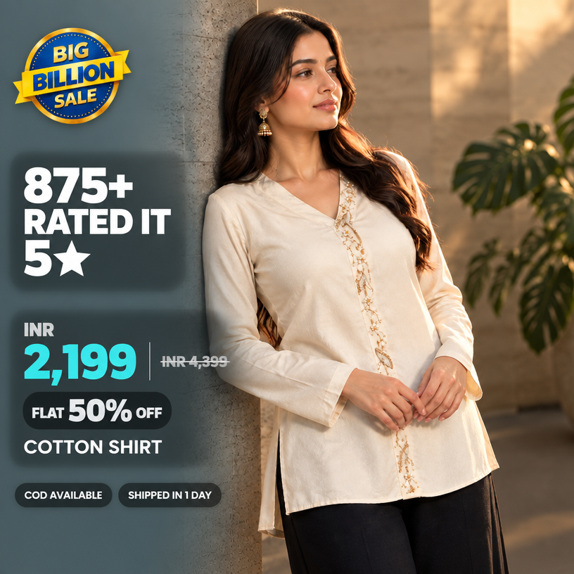 ASME by Arimi Facebook ad: PAMELA Premium Cotton Shirt