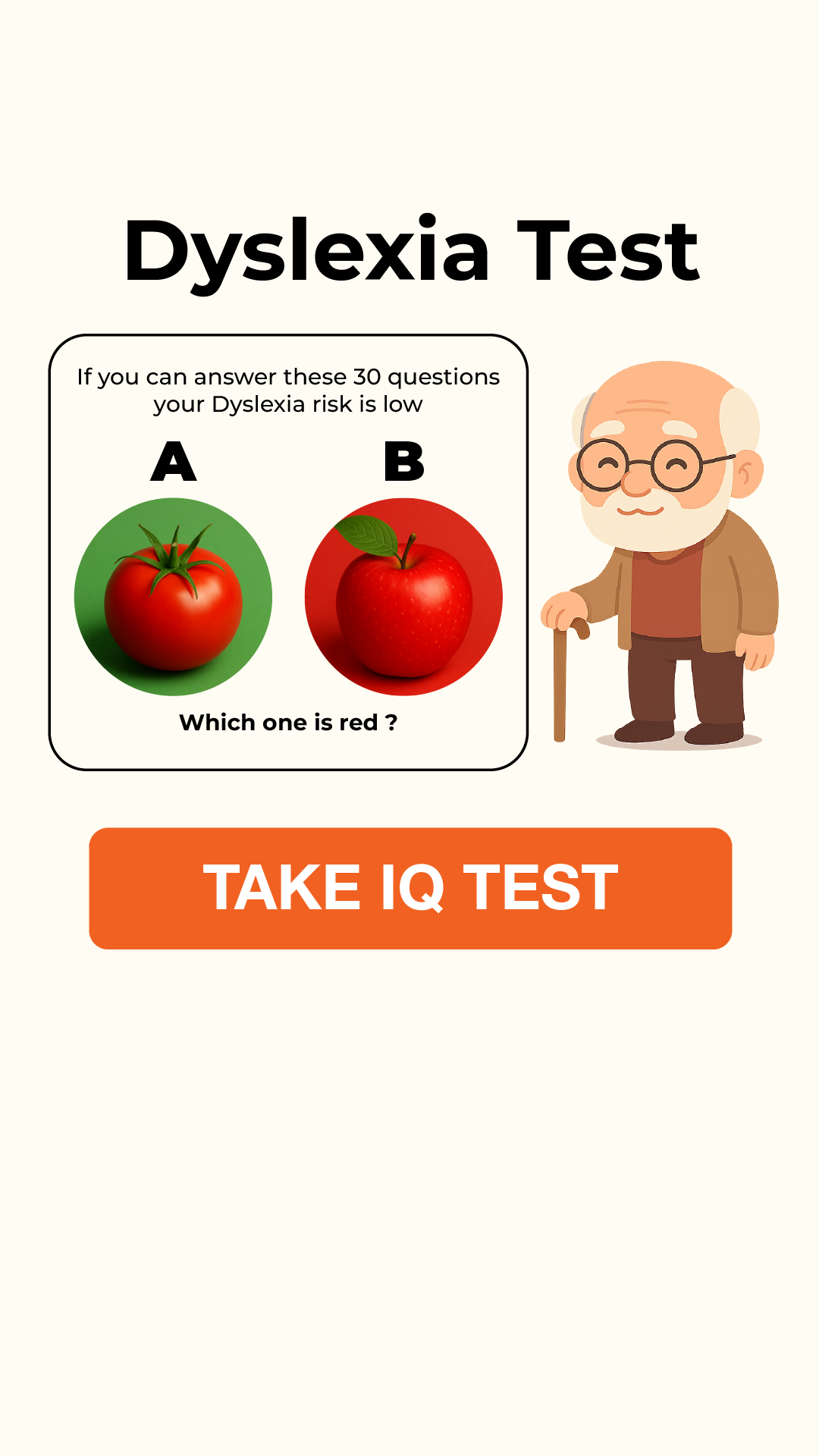 My IQ Facebook ad