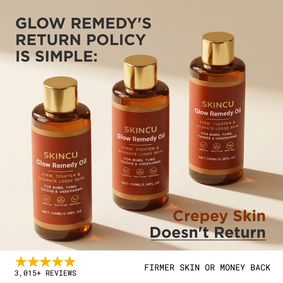 Over 40 & Glowing Facebook ad
