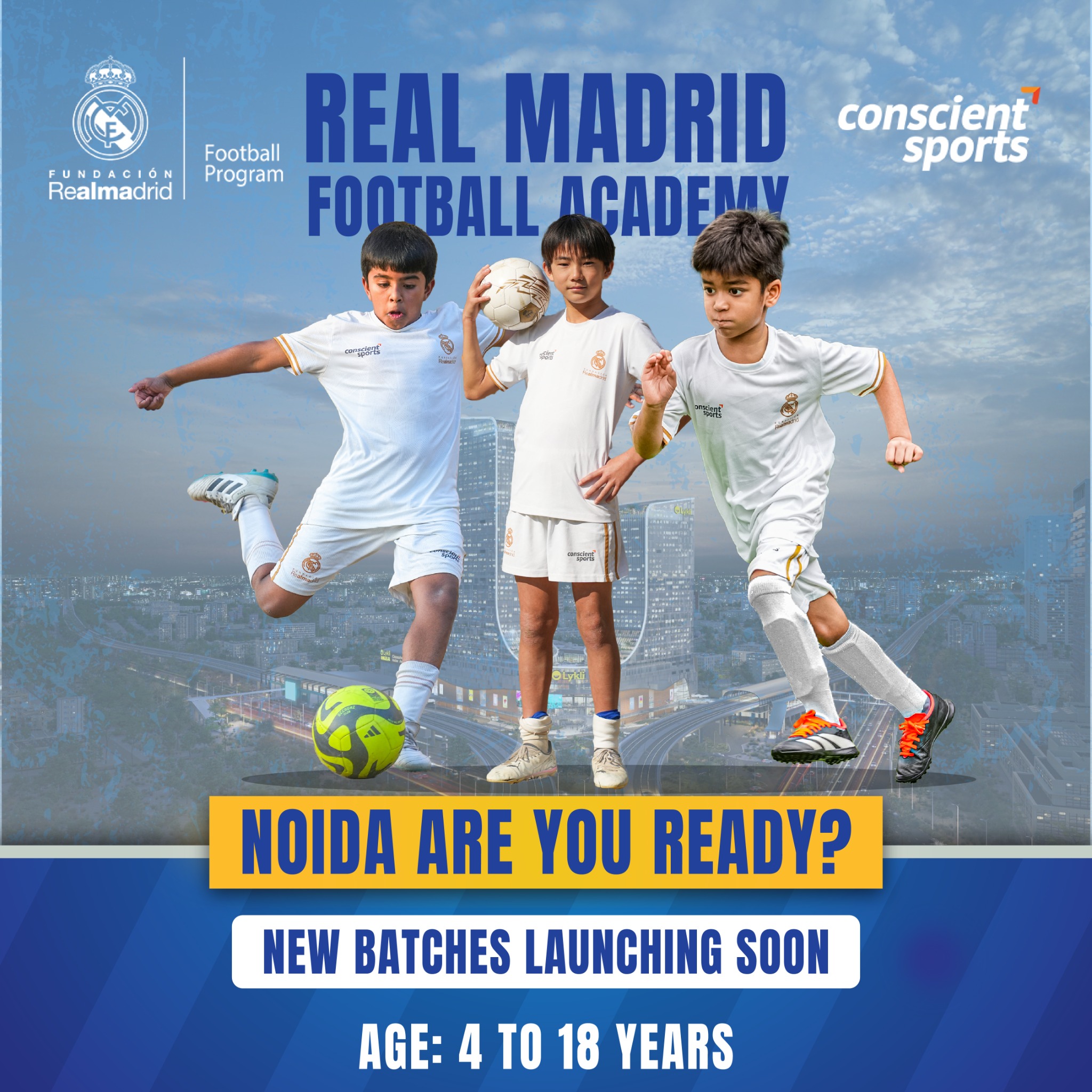 RMF India - Partner Conscient Sports Facebook ad