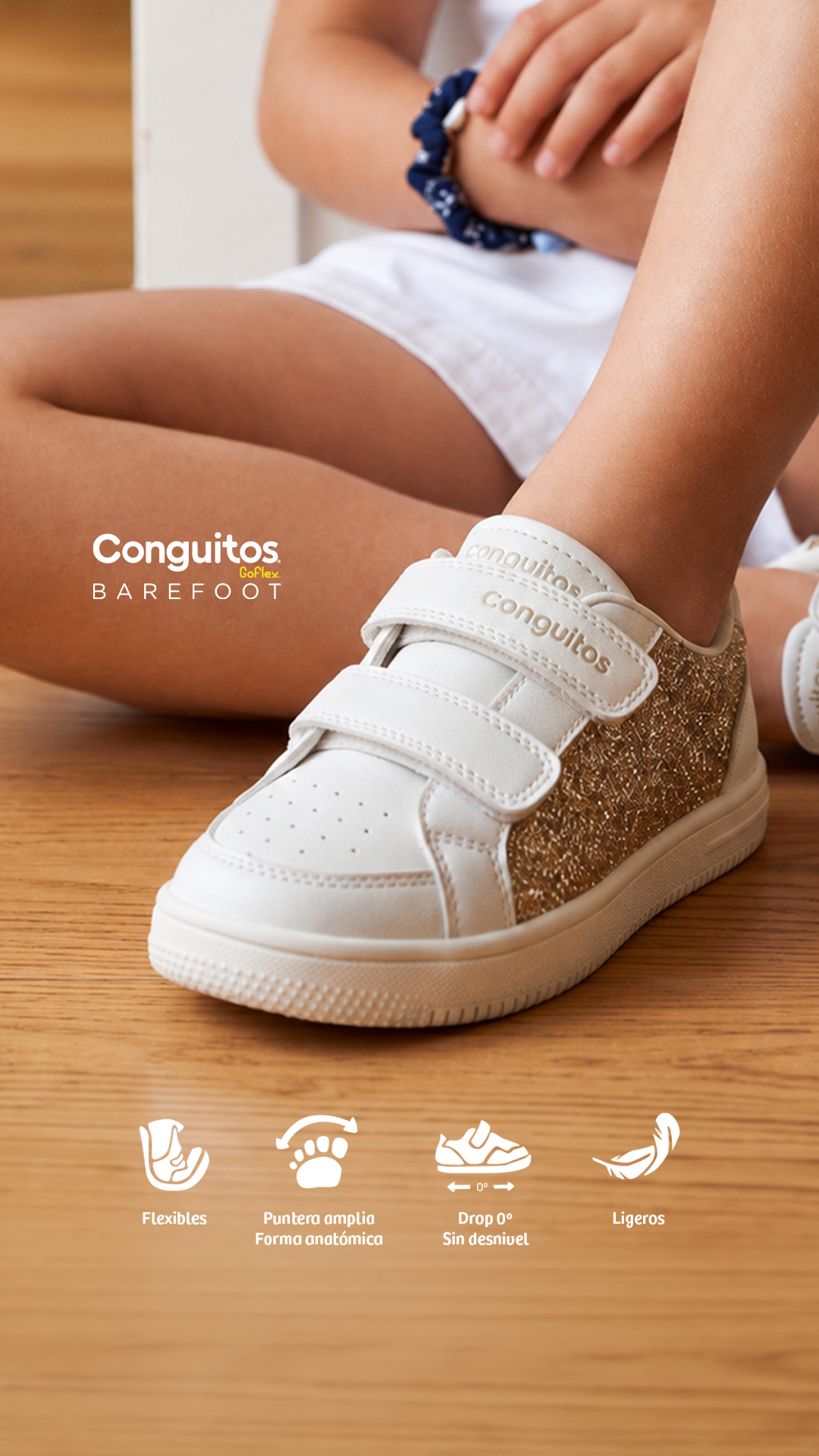 Conguitos Facebook ad: BAREFOOT Pisada Natural