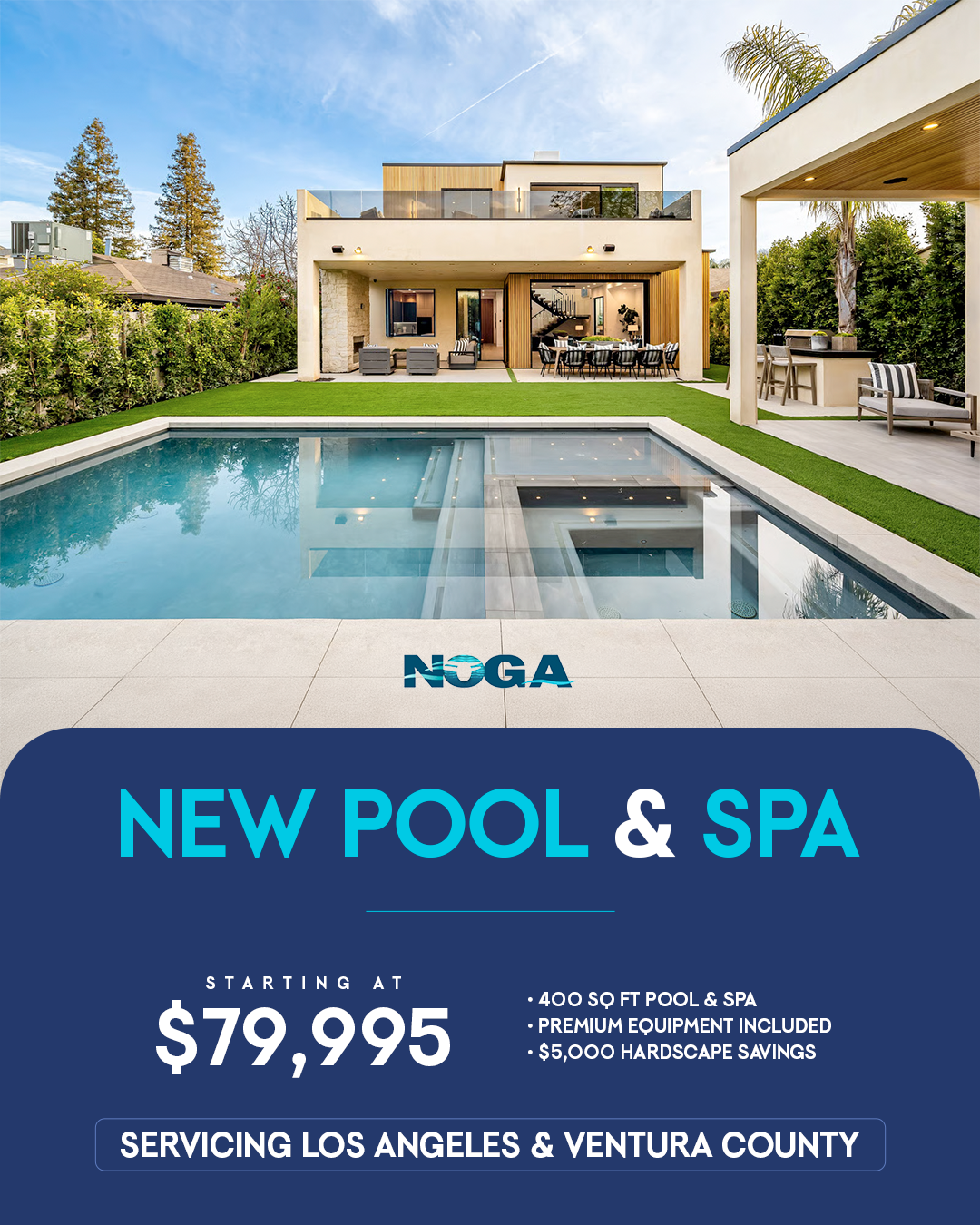 Noga Pool and Spa Facebook ad