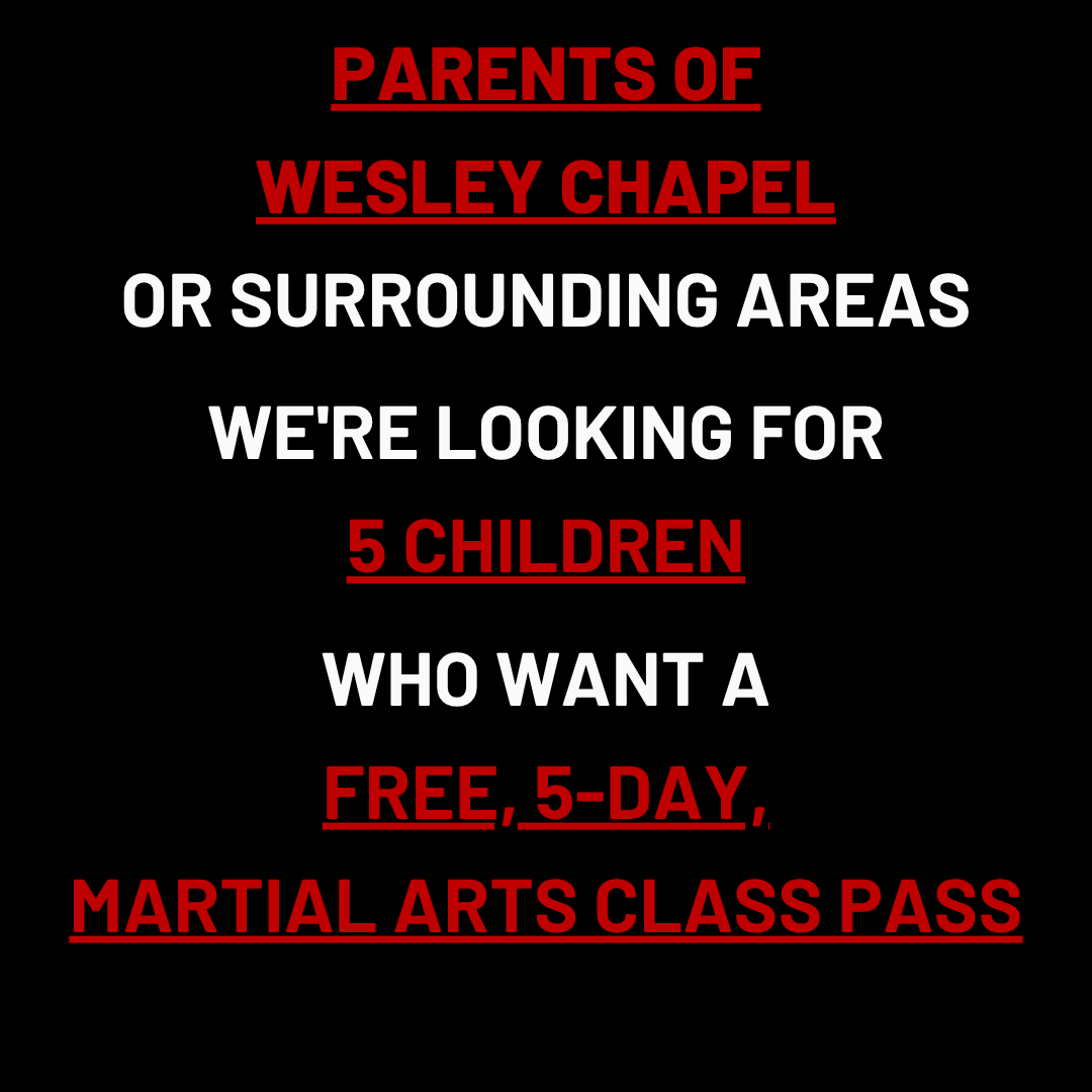 085 Brazilian Jiu Jitsu Facebook ad: Want a FREE 5-Day, Kids Martial Arts Class Pass?