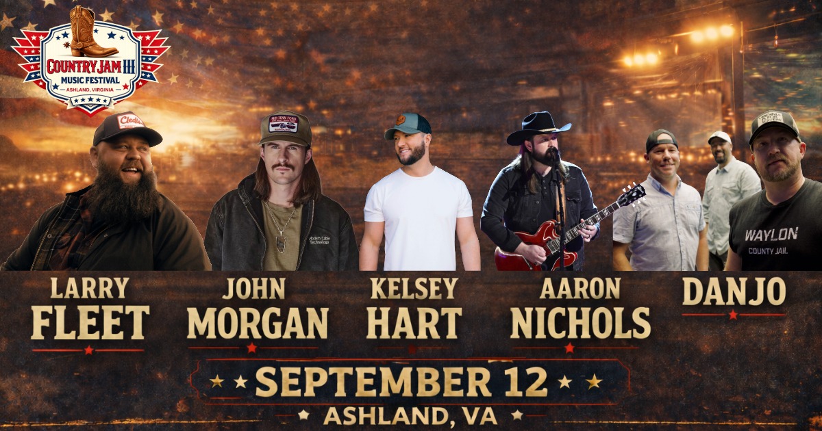 FOTF Concerts Facebook ad: Country Jam III Music Festival - Larry Fleet, John Morgan…