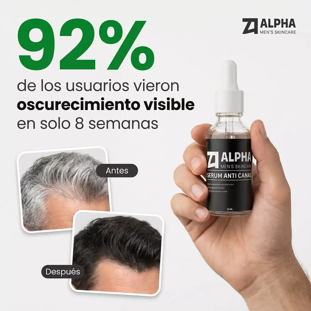 Alpha For Men Facebook ad: Promo de Lanzamiento
