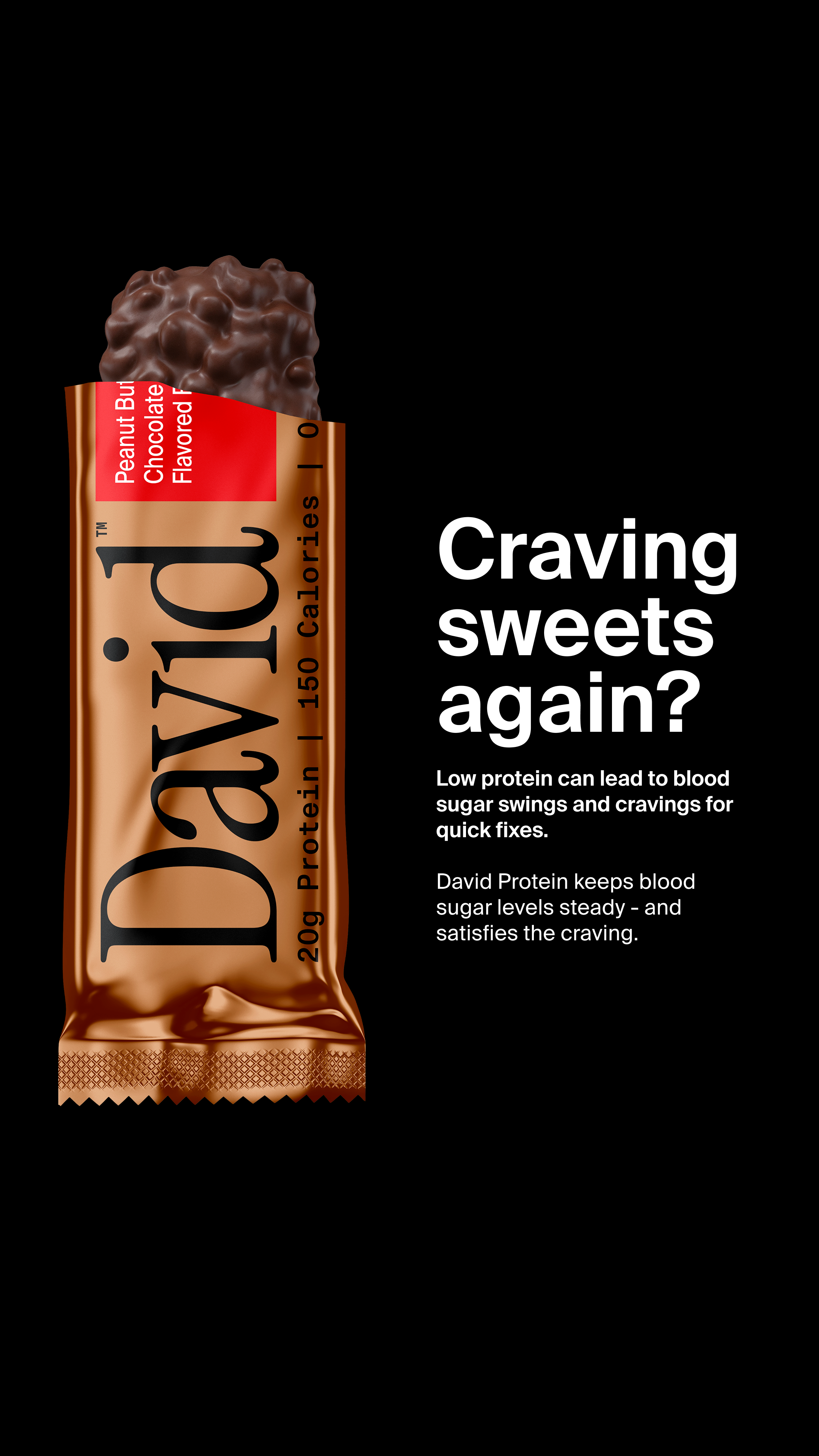 David Protein Facebook ad