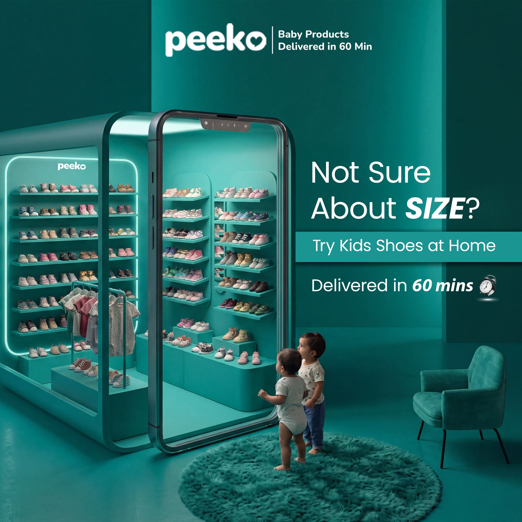 Peekonow Facebook ad