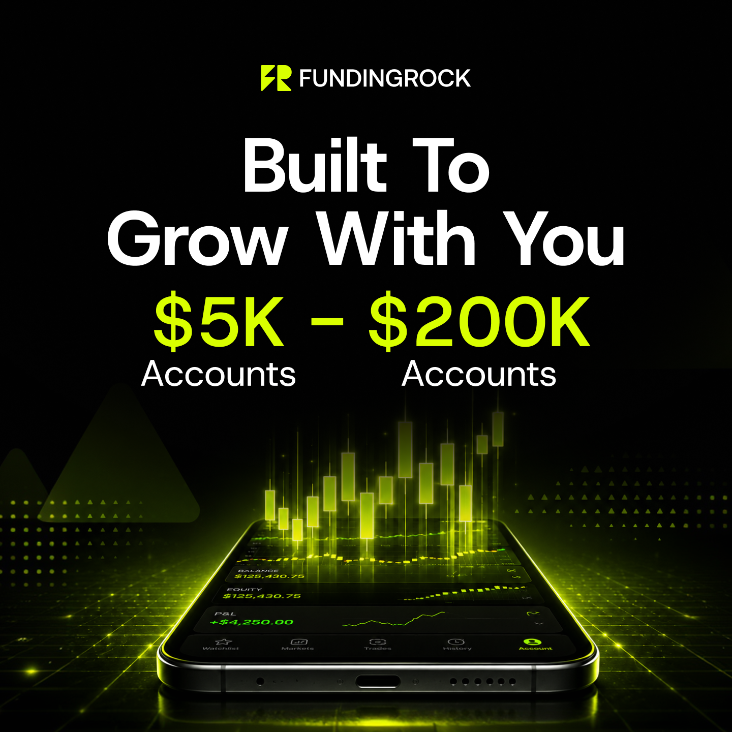 FundingRock.com Facebook ad