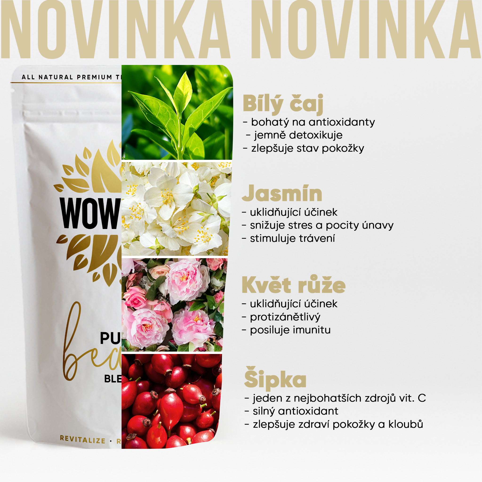 WOW Tea Česká Republika Facebook ad
