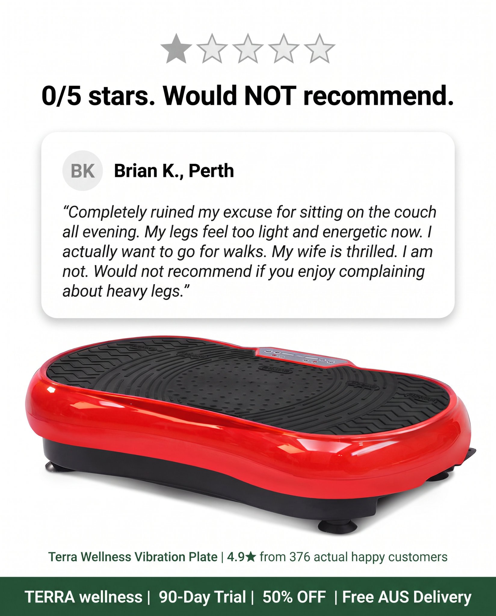 TerraWellness Facebook ad