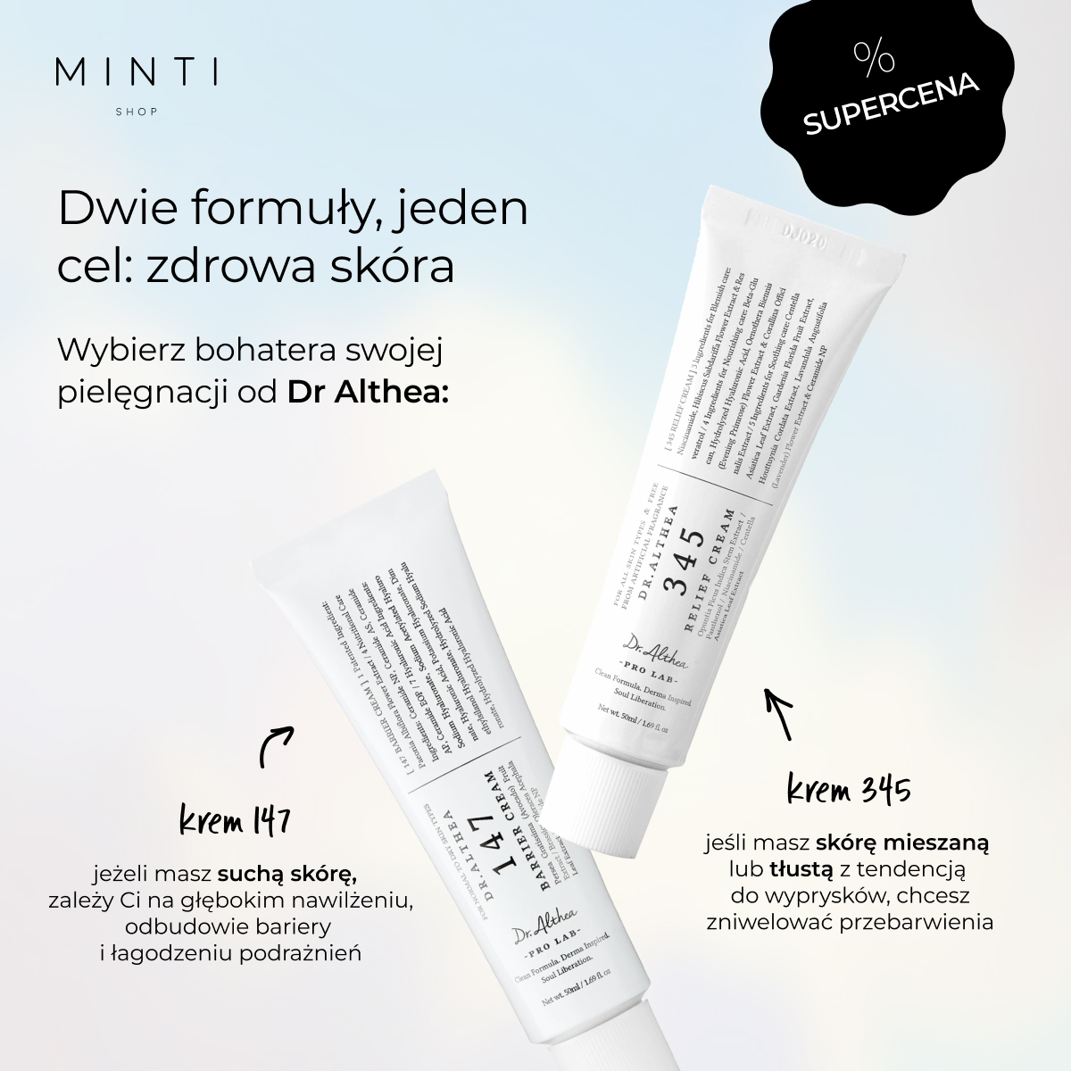 Minti Shop Facebook ad
