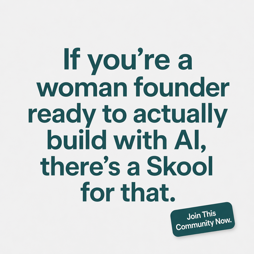 Skool Facebook ad