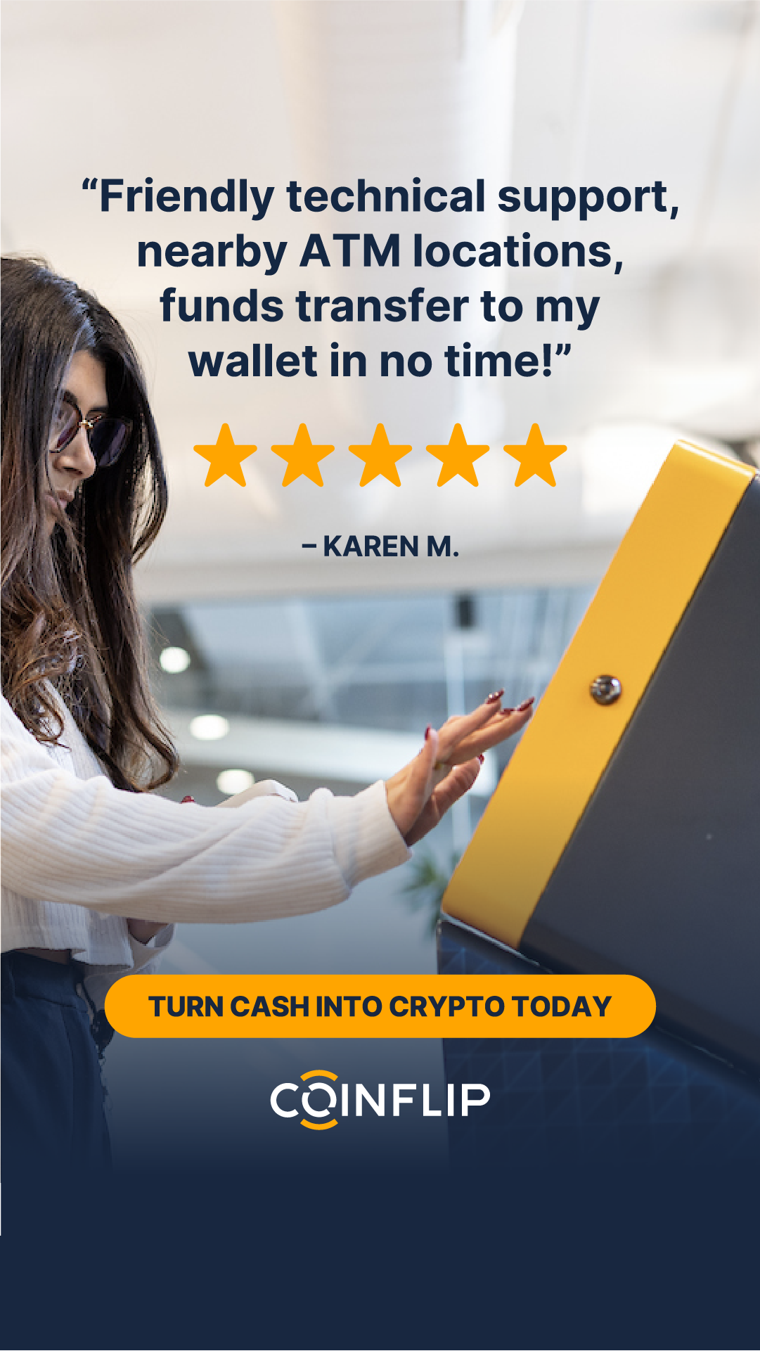 CoinFlip Facebook ad