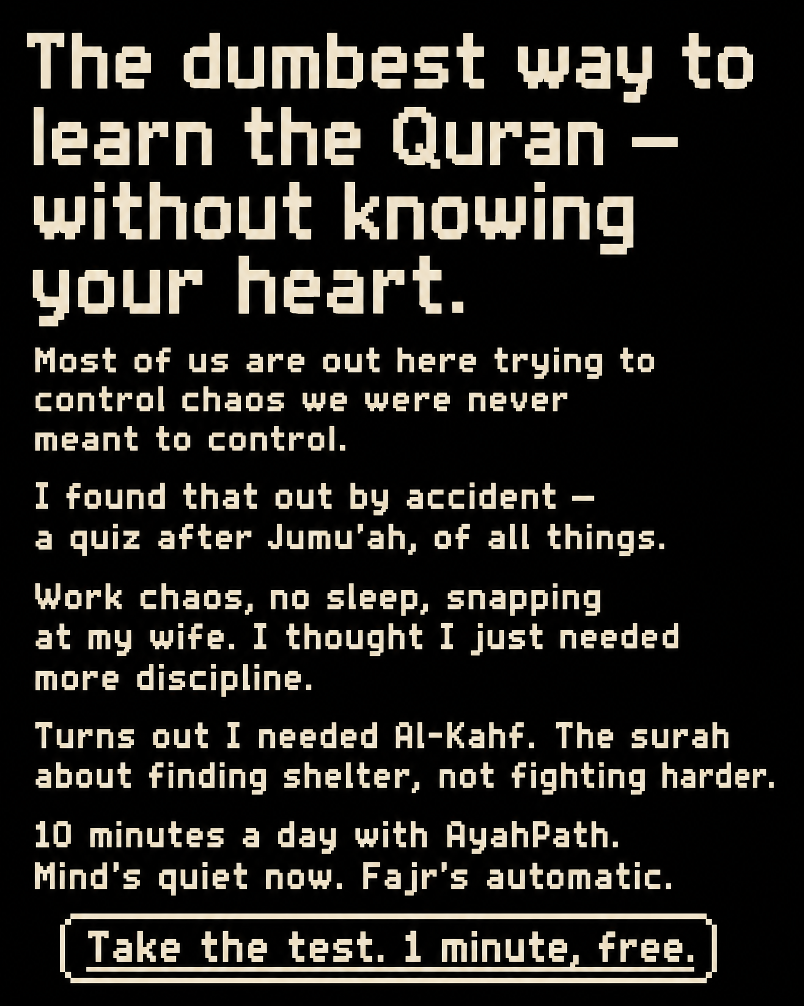 Imam Advice Daily Facebook ad