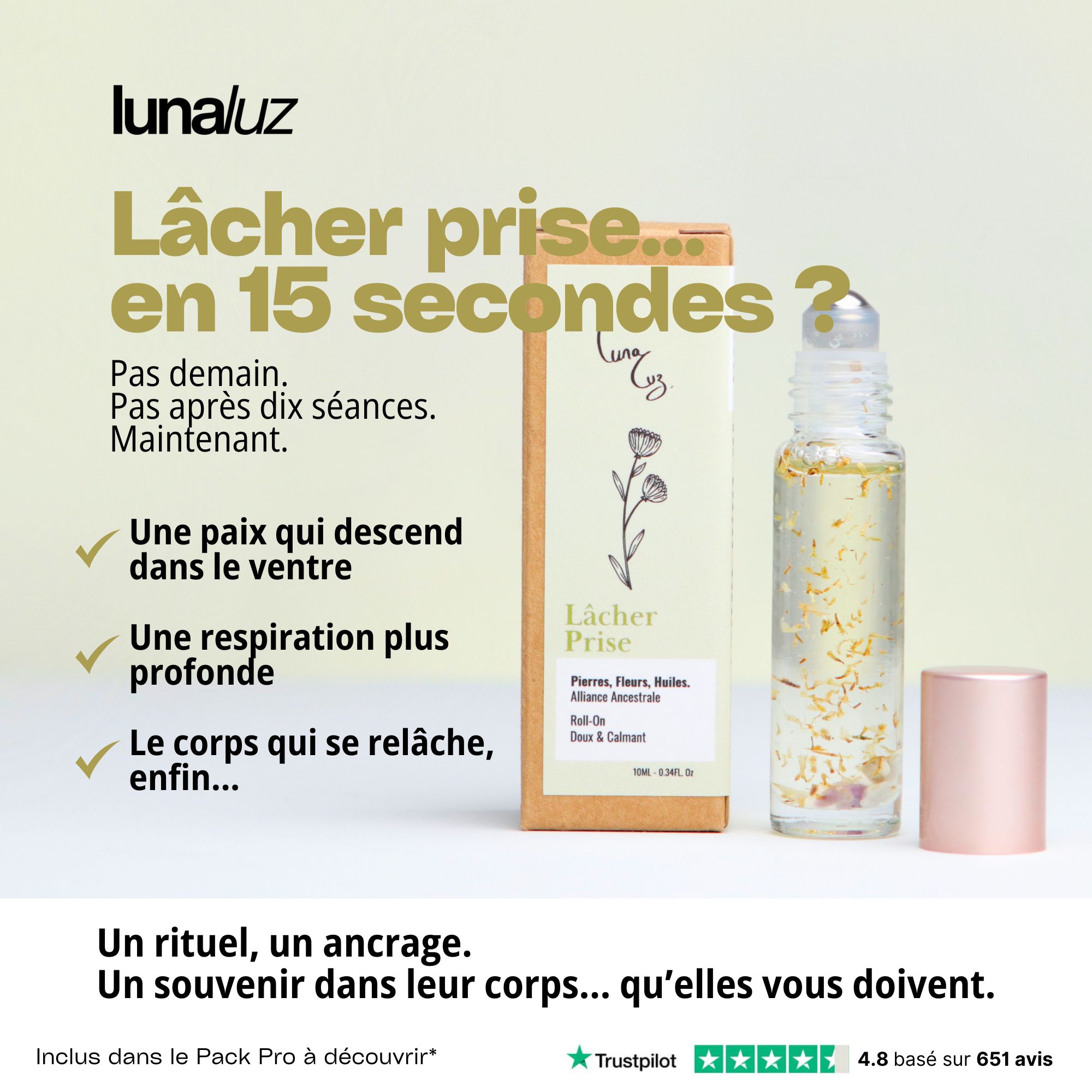 LunaLuz Facebook ad: Devenez revendeurs